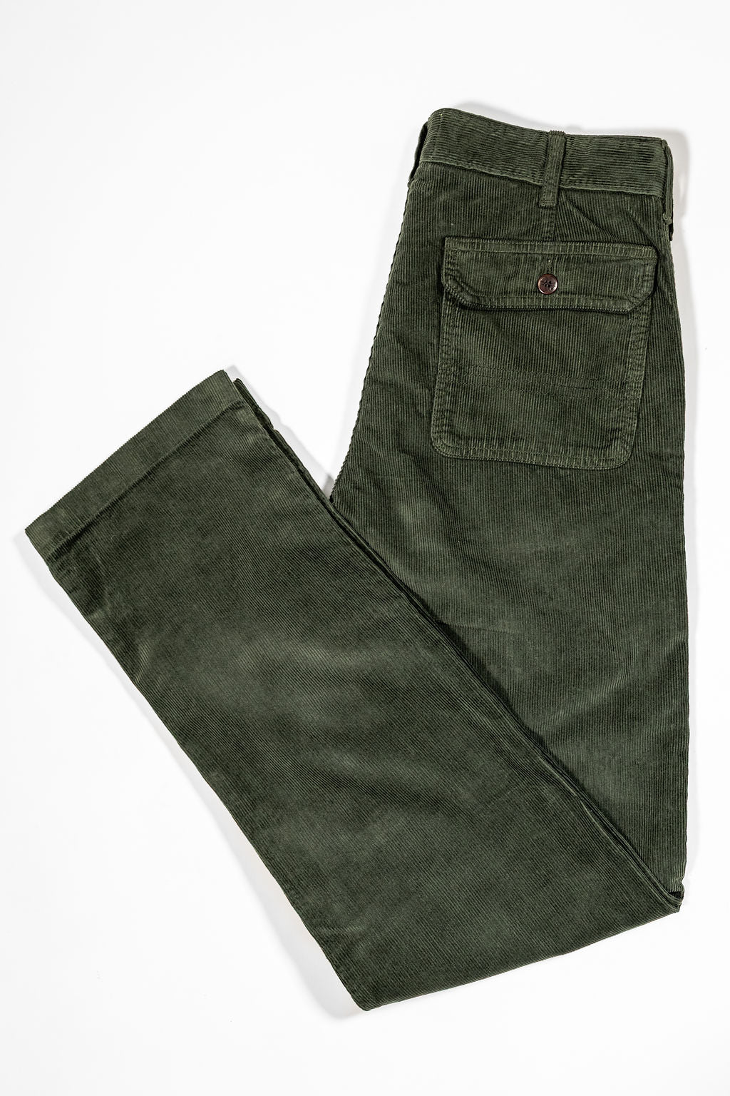Heimat Textil Journey Pant Cord - Military Green