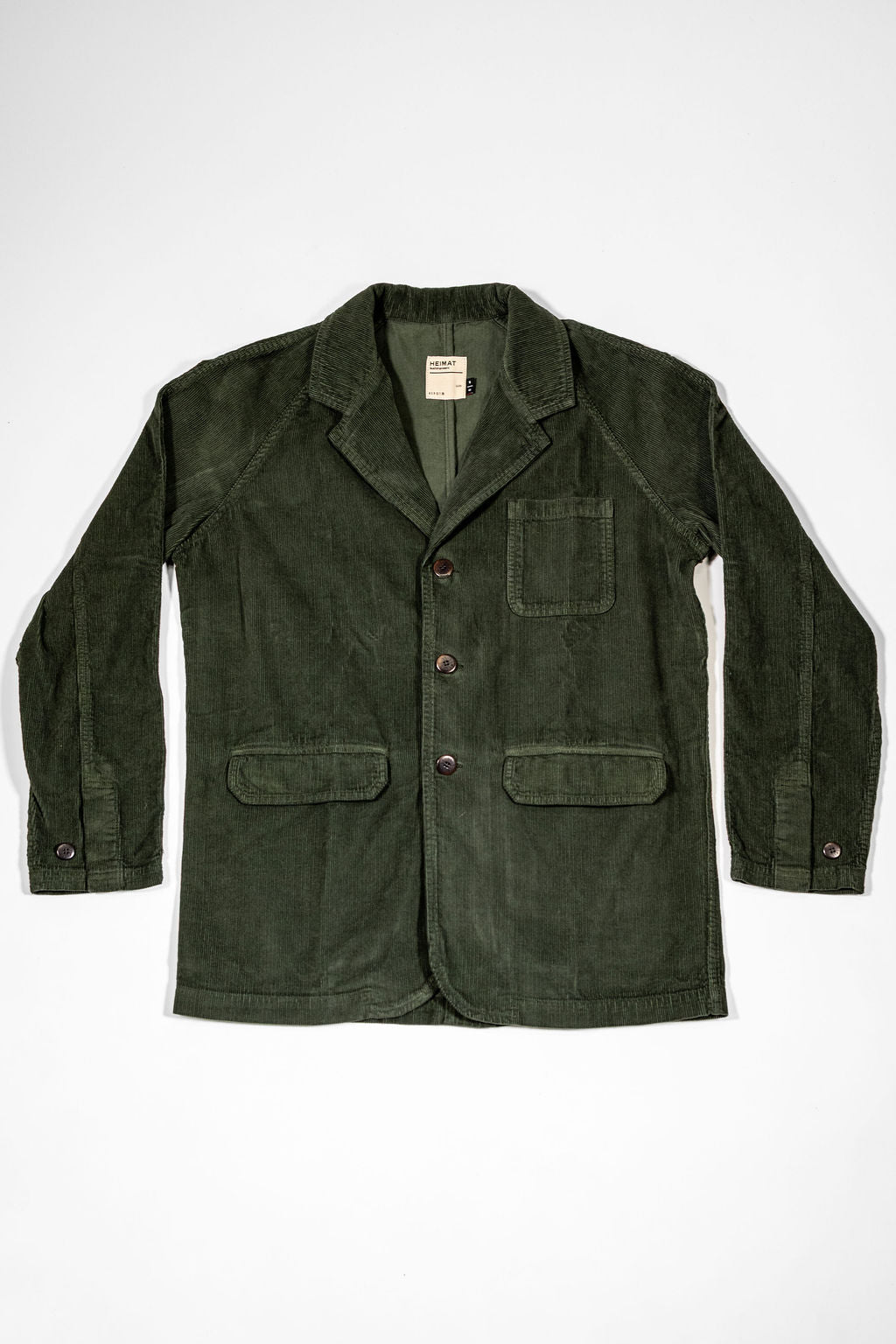 Heimat Textil Artist Blazer Cord - Military Green
