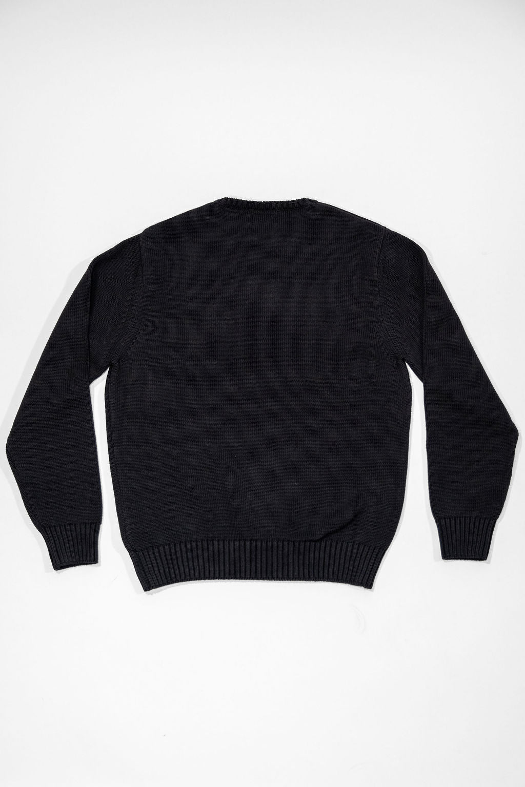 Knickerbocker Ivy Cotton Sweater - Black