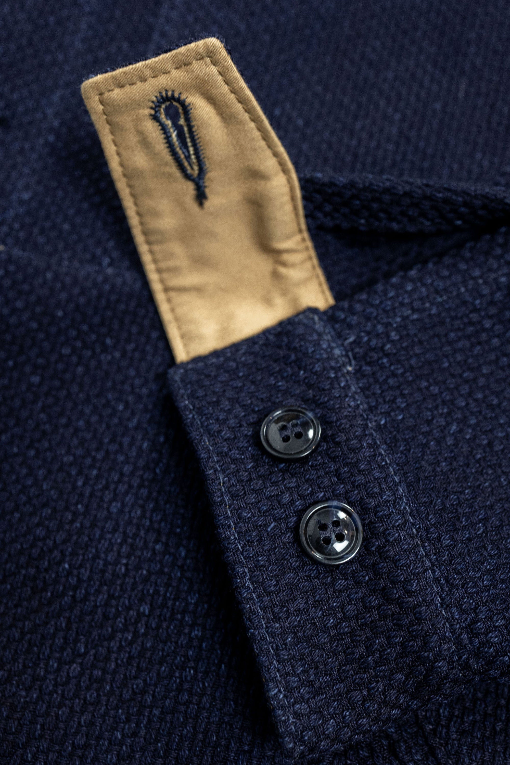 Dehen 1920 Crissman Overshirt - Sashiko Cotton Indigo