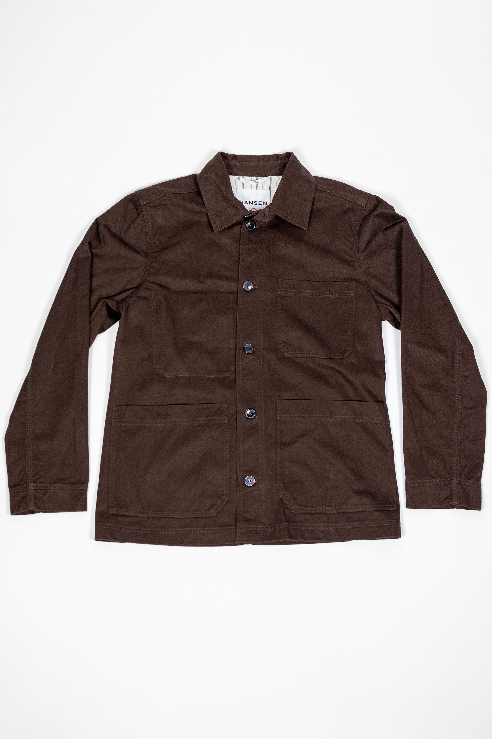 Hansen Garments Bendik Workwear Jacket - Chestnut