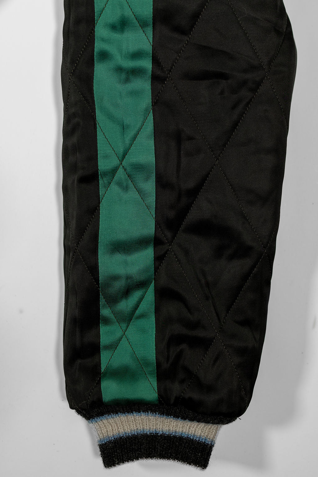 Tailor Toyo TT15809-119  Mid 1950s Style Quilted Souvenir Jacket “Stencil Paint” 60th Anniversary Special Edition - “Tiger Head” × “Eagle”