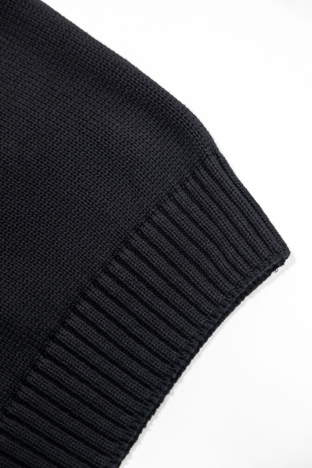 Knickerbocker Ivy Cotton Sweater - Black