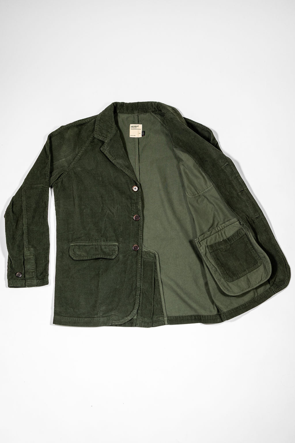 Heimat Textil Artist Blazer Cord - Military Green