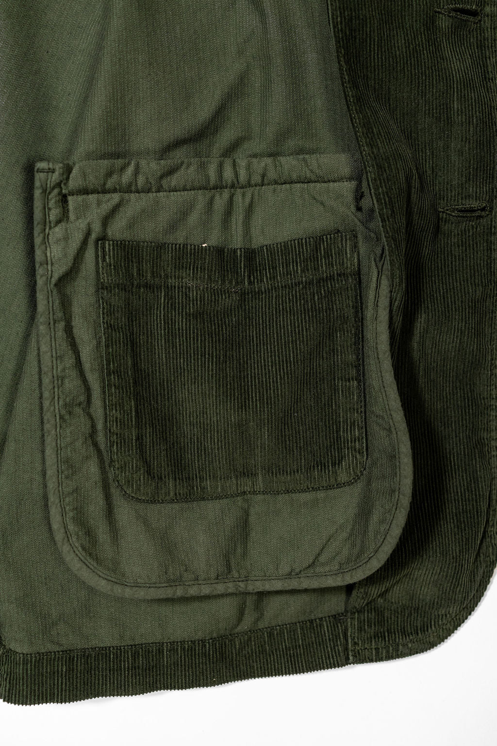 Heimat Textil Artist Blazer Cord - Military Green