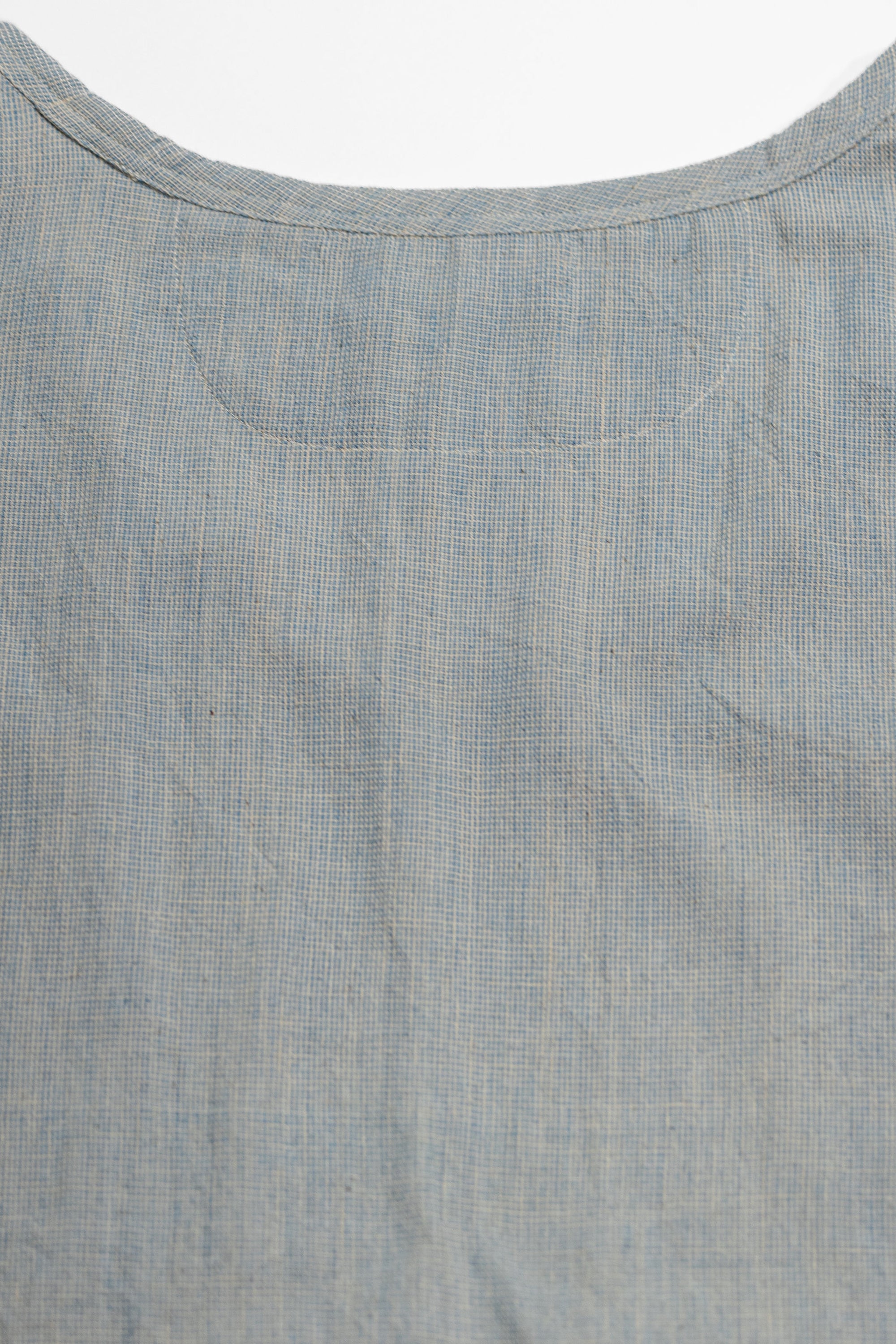 Indi + Ash Ripley Tank Handwoven Kala Cotton -Indigo/Natural