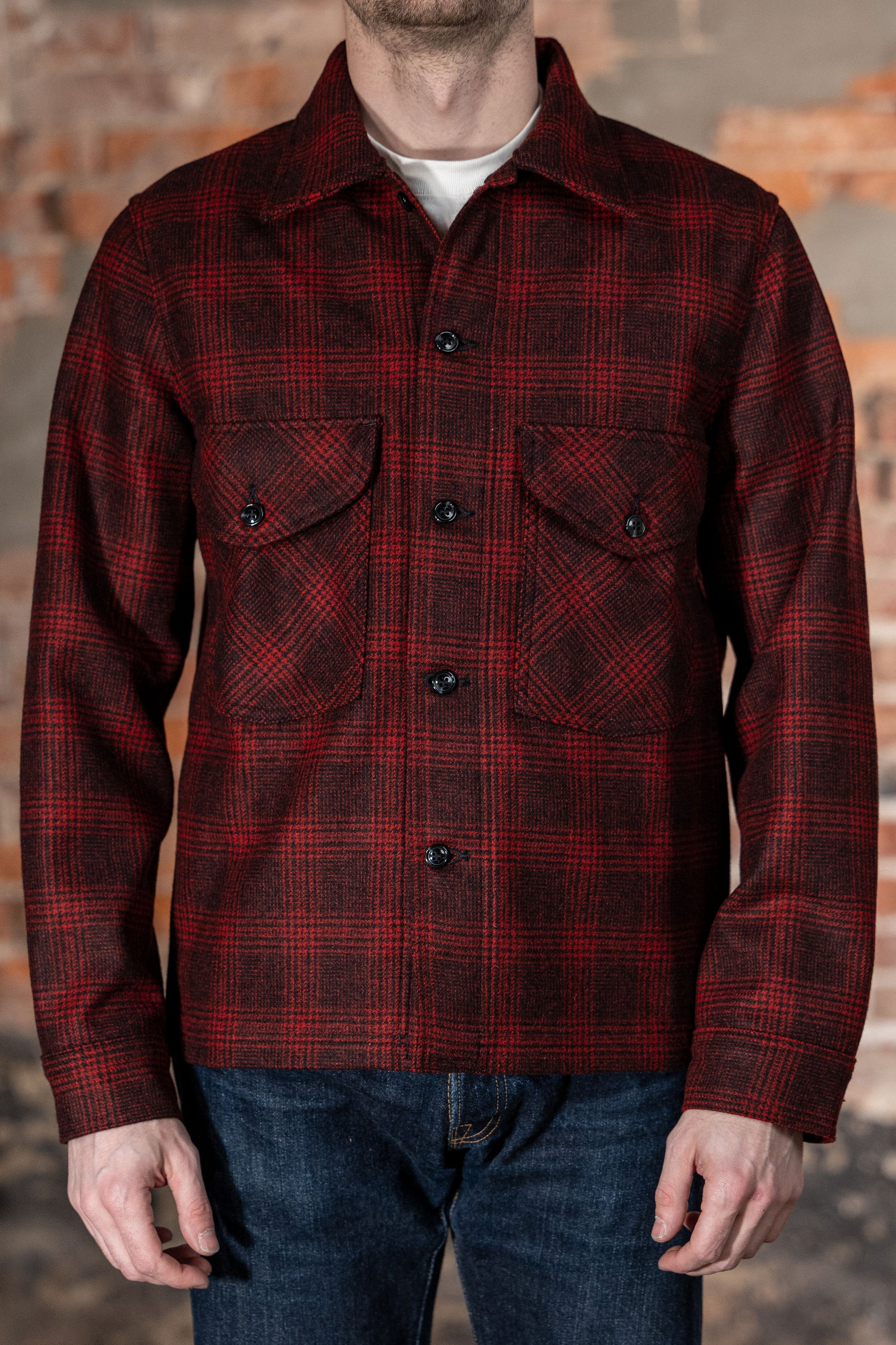 Dehen 1920 Skyline Overshirt - Canyon Plaid Wool