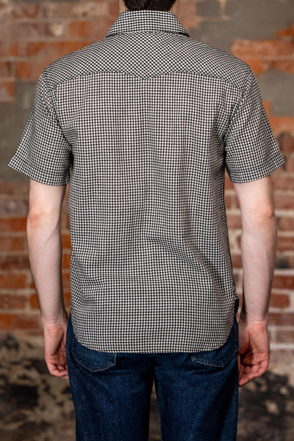 Freenote Cloth Bodie S/S - Black Gingham
