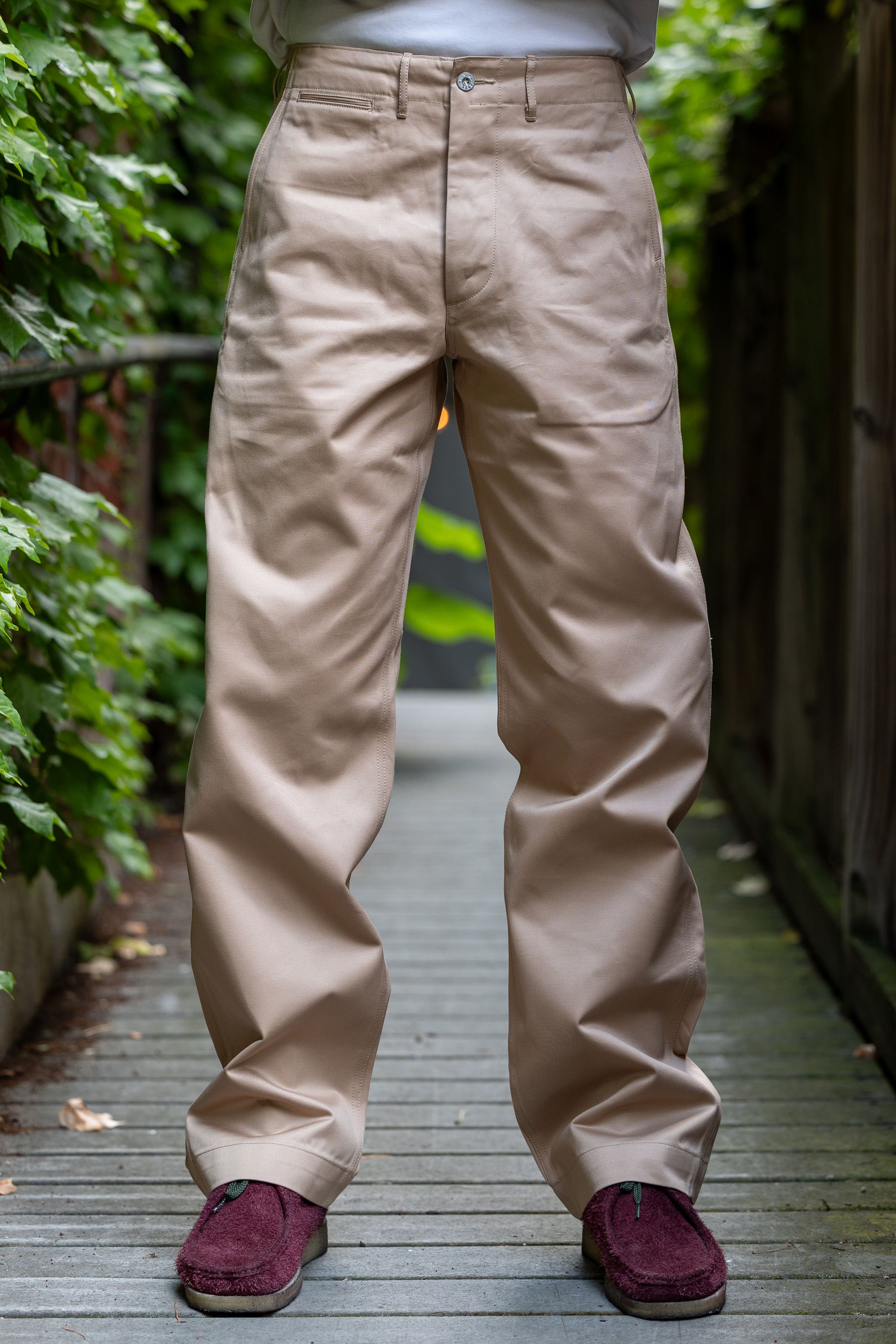 Buzz Rickson's Lot No. M43036 Early Military Chinos 1942 Model - Beige