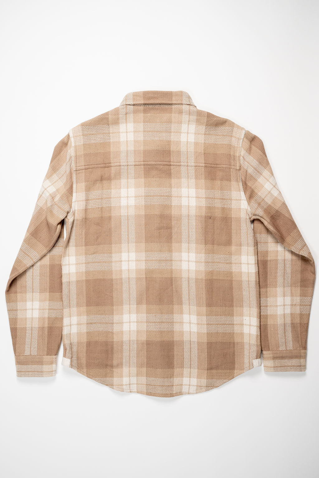 Indi + Ash Ames Workshirt - Desert Acacia Handwoven Plaid