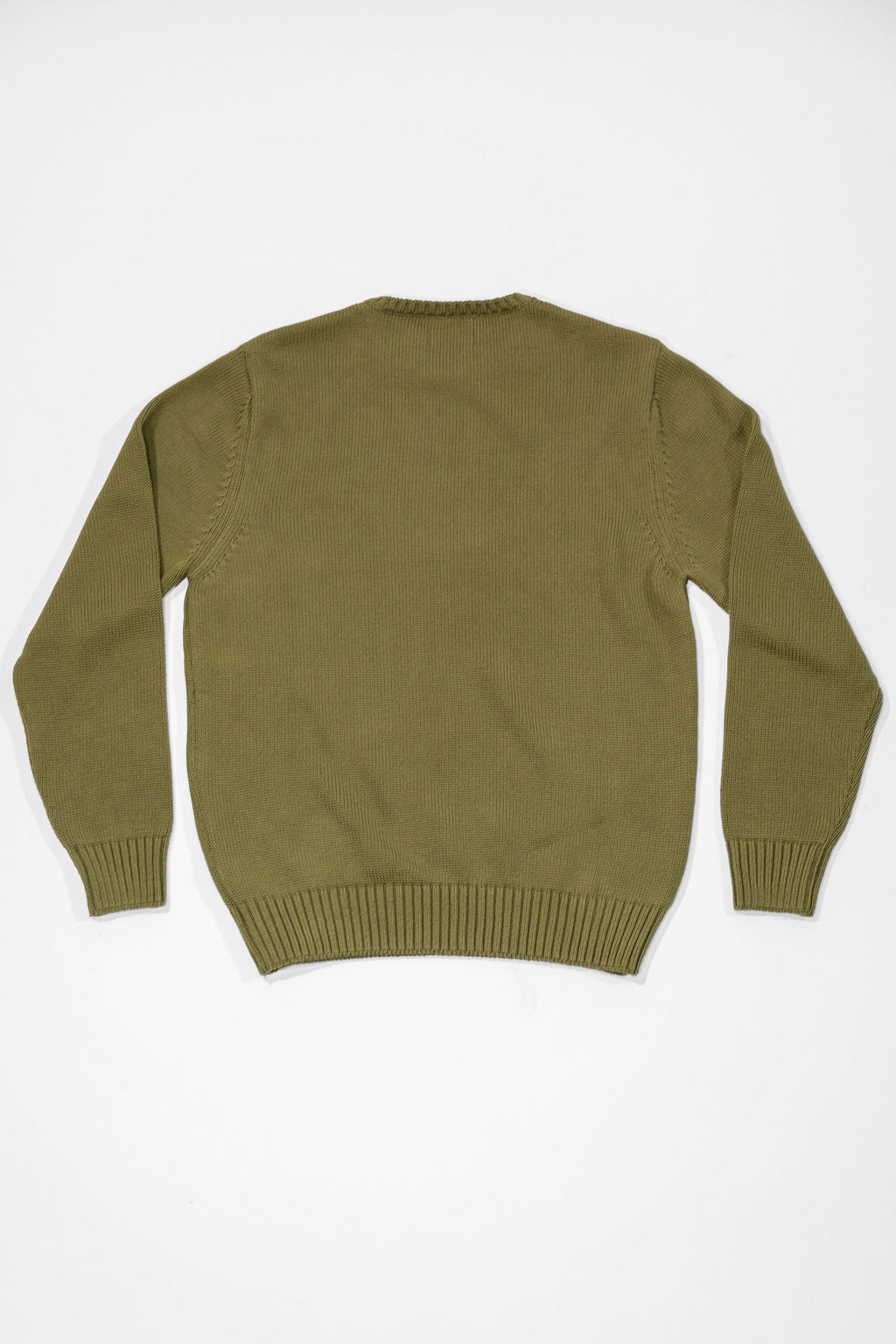 Knickerbocker Ivy Cotton Sweater - Olive
