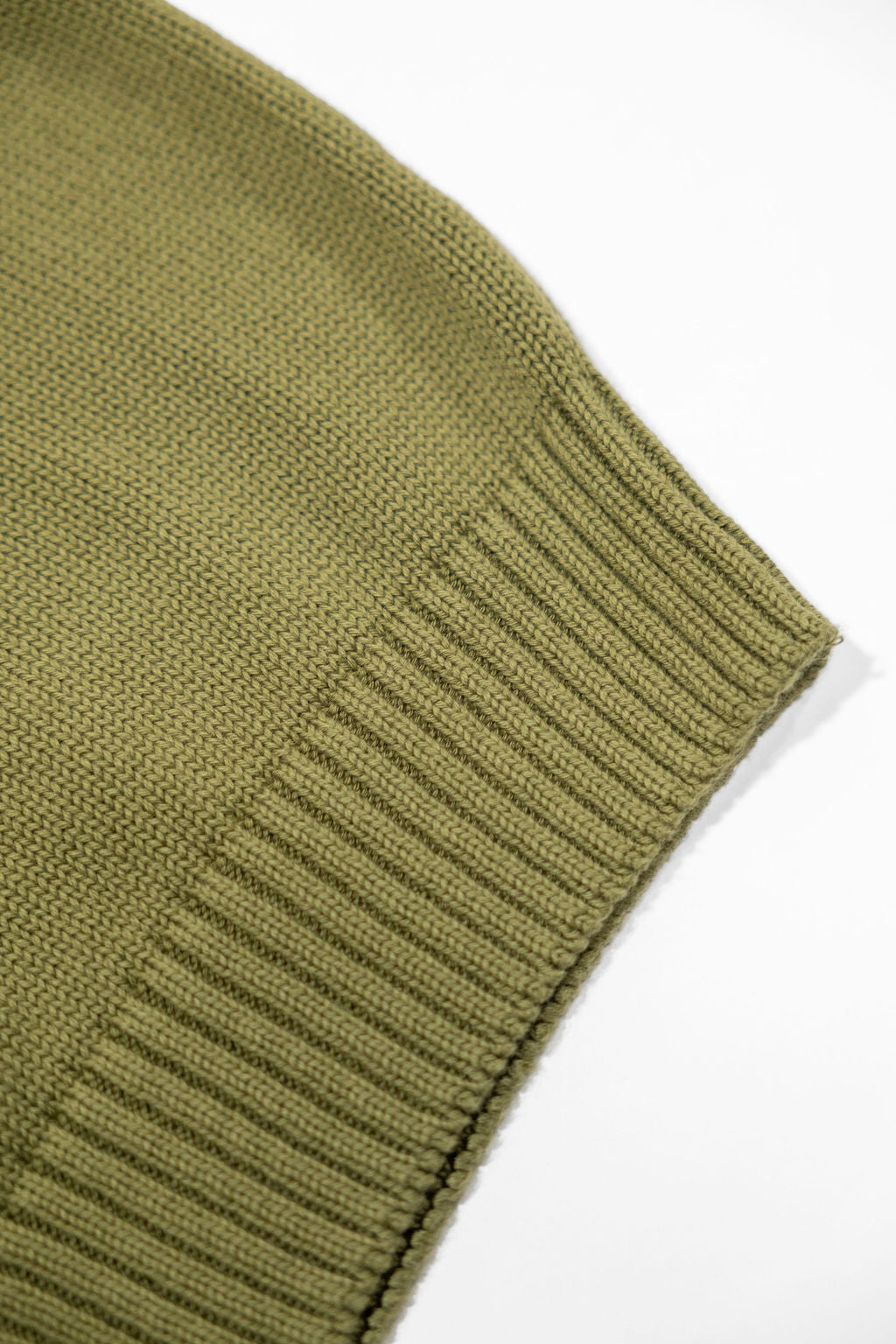 Knickerbocker Ivy Cotton Sweater - Olive