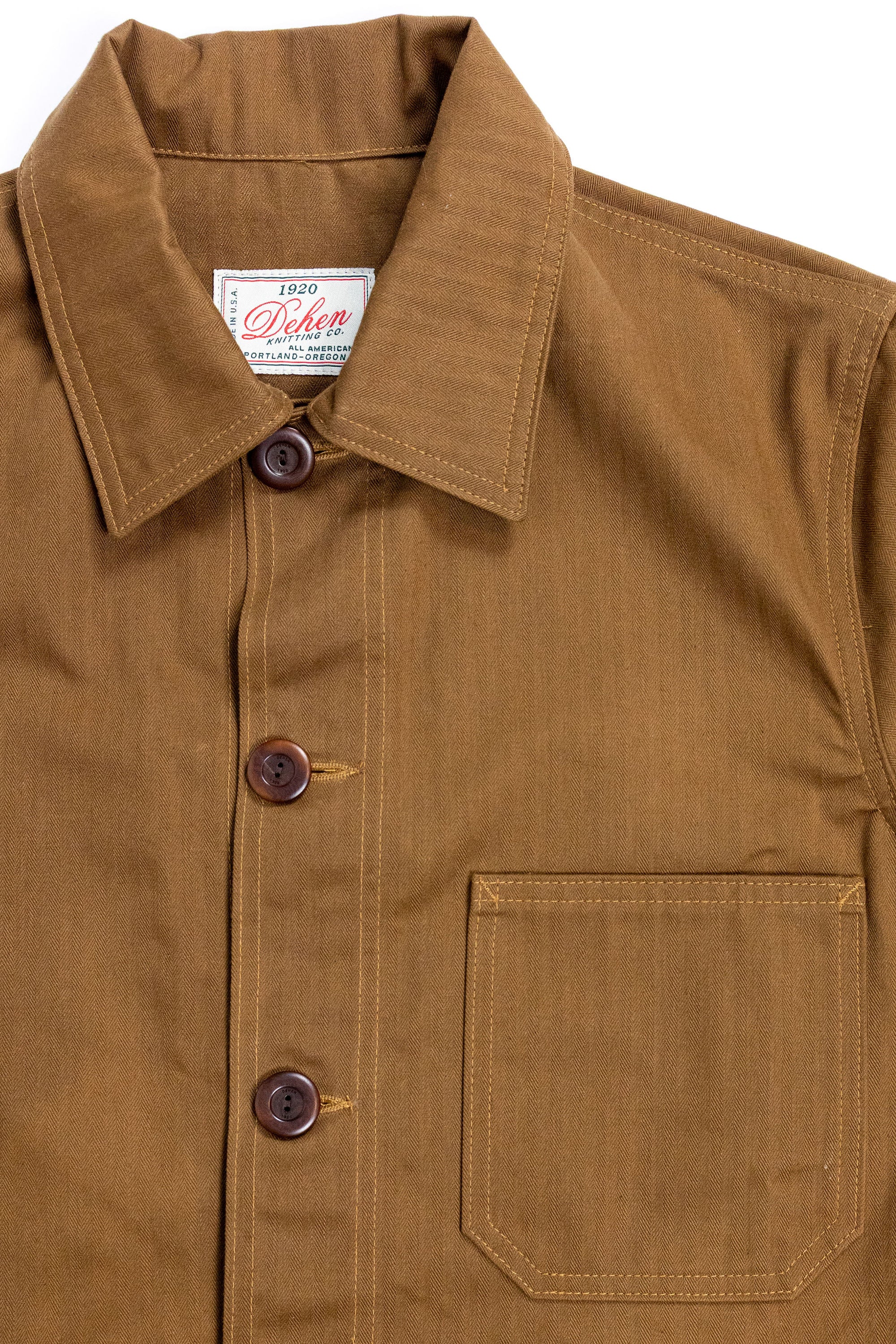 Dehen 1920 Chore Coat - Nicotine