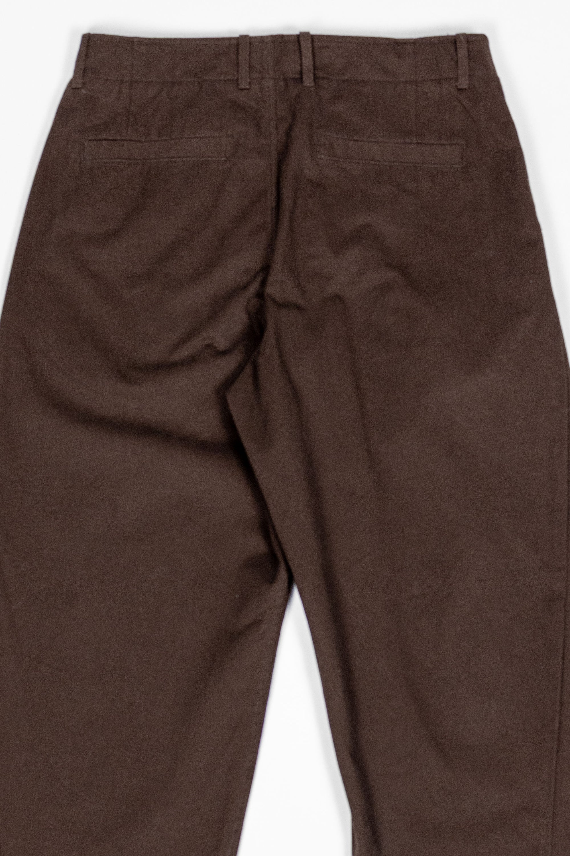 Hansen Garments Bobby Wide Pleated Trousers - Chestnut
