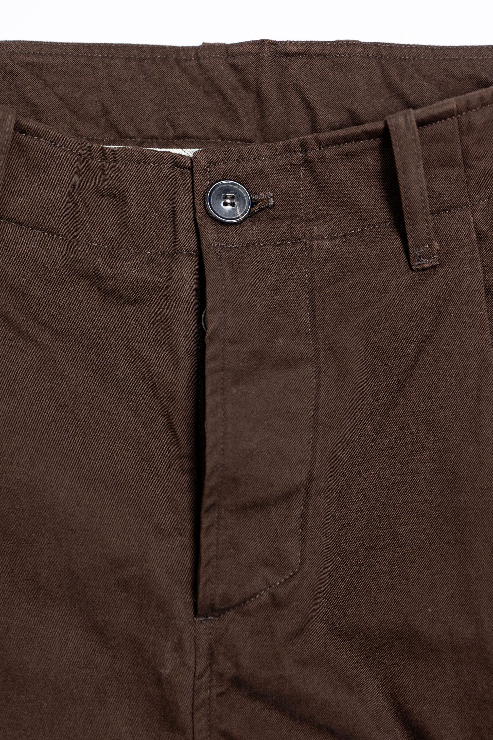 Hansen Garments Bobby Wide Pleated Trousers - Chestnut