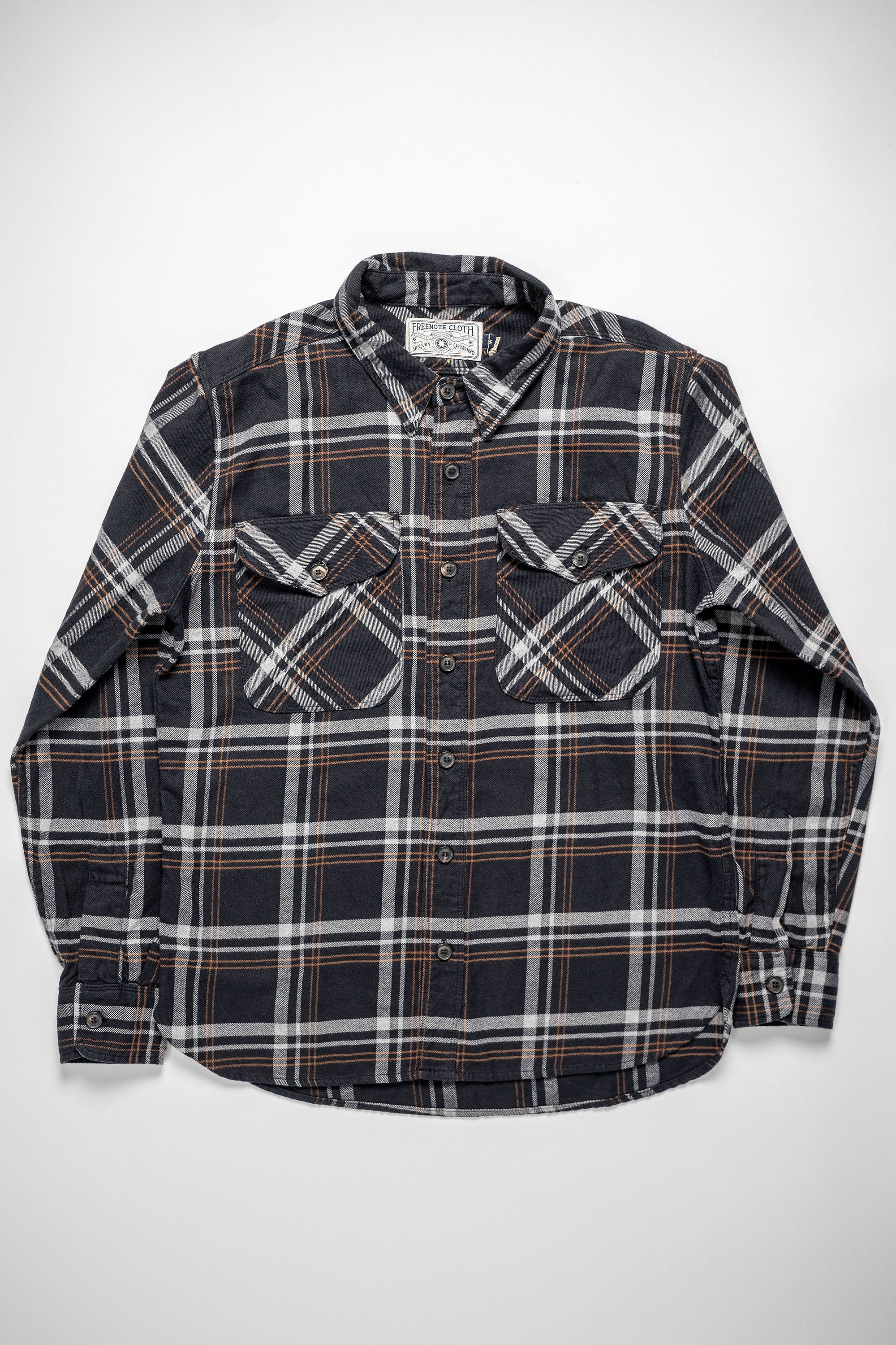 Freenote Cloth Utility - Black Plaid