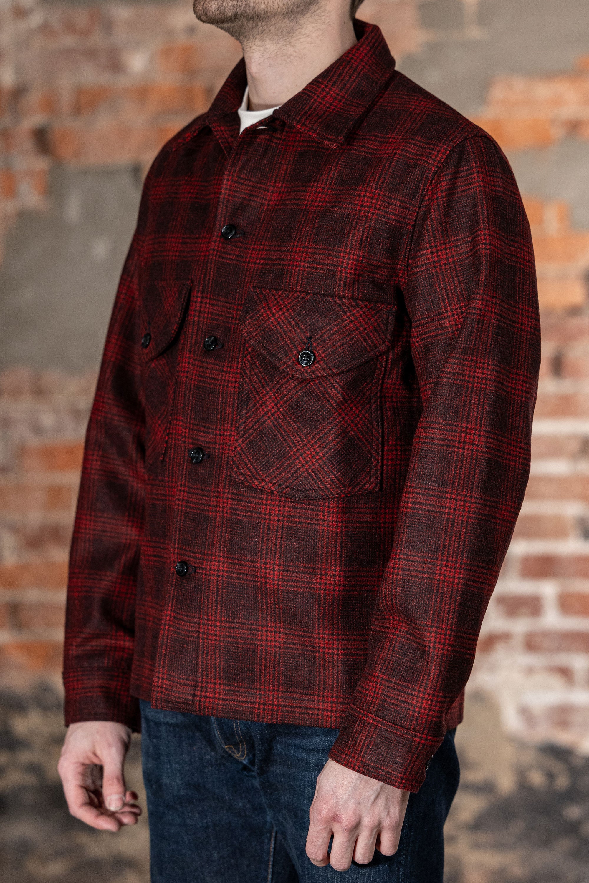 Dehen 1920 Skyline Overshirt - Canyon Plaid Wool