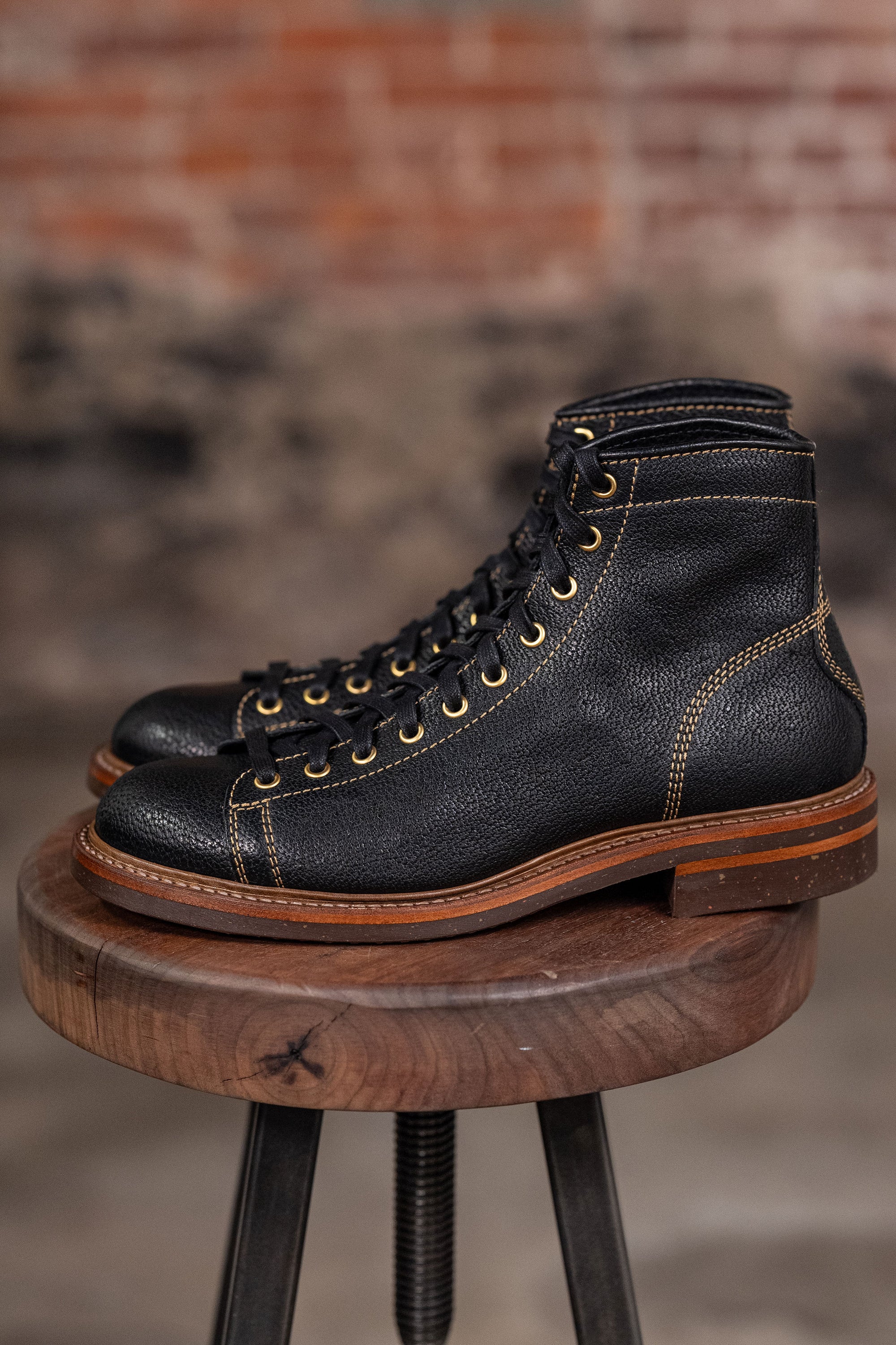 John Lofgren Monkey Boots - Limited Edition Ezo Bear Black