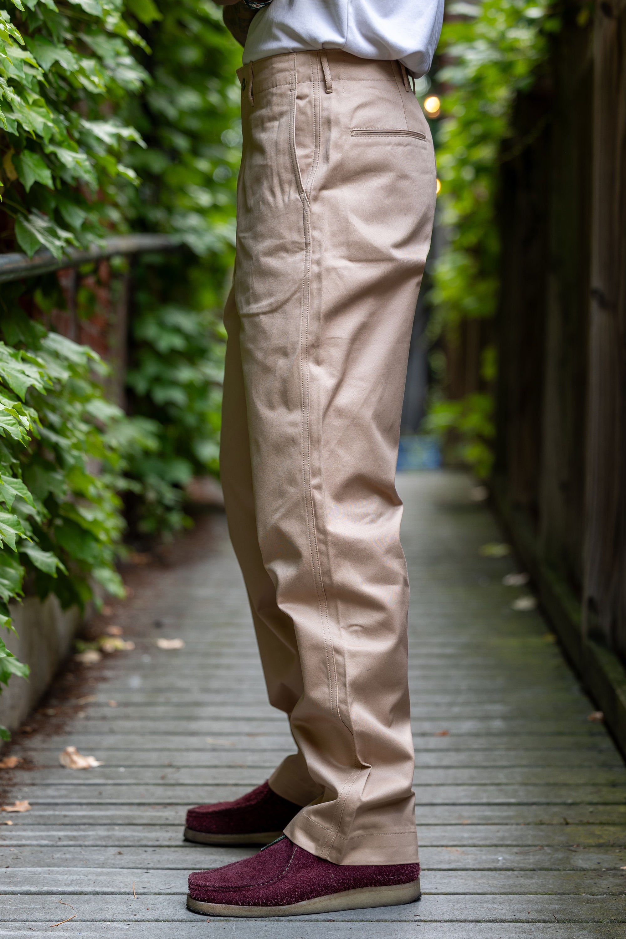 Buzz Rickson's Lot No. M43036 Early Military Chinos 1942 Model - Beige