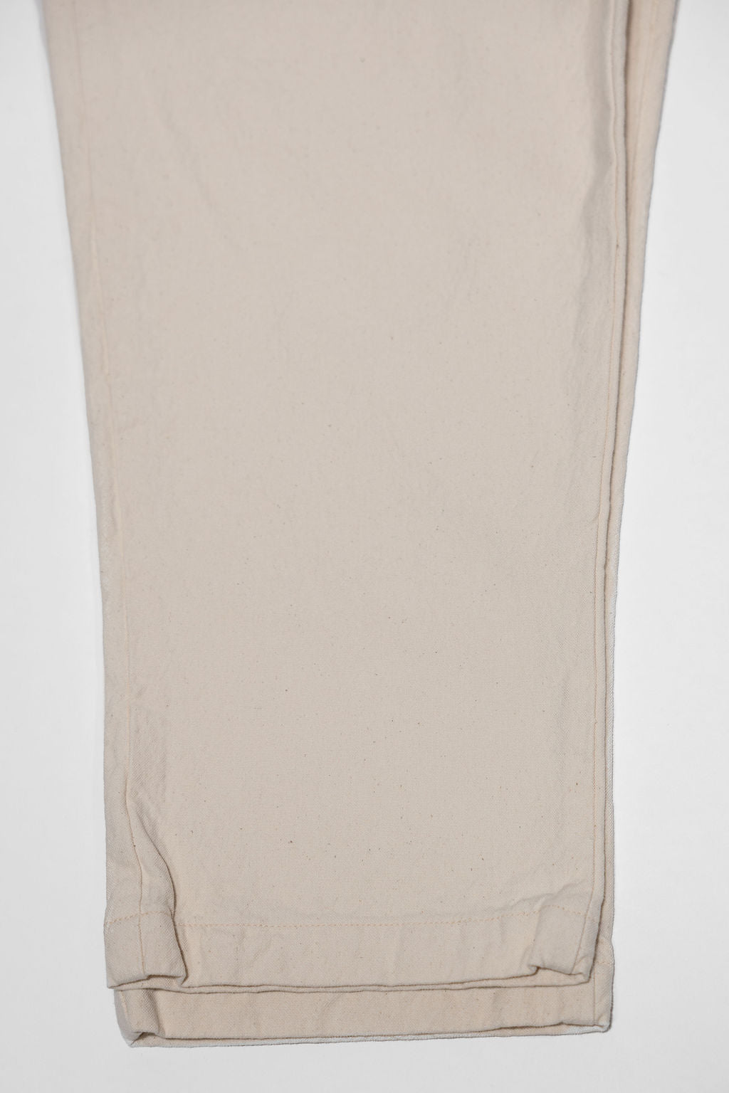 Seuvas Canvas Tapered 2-Tuck Pants (Regular) - Natural