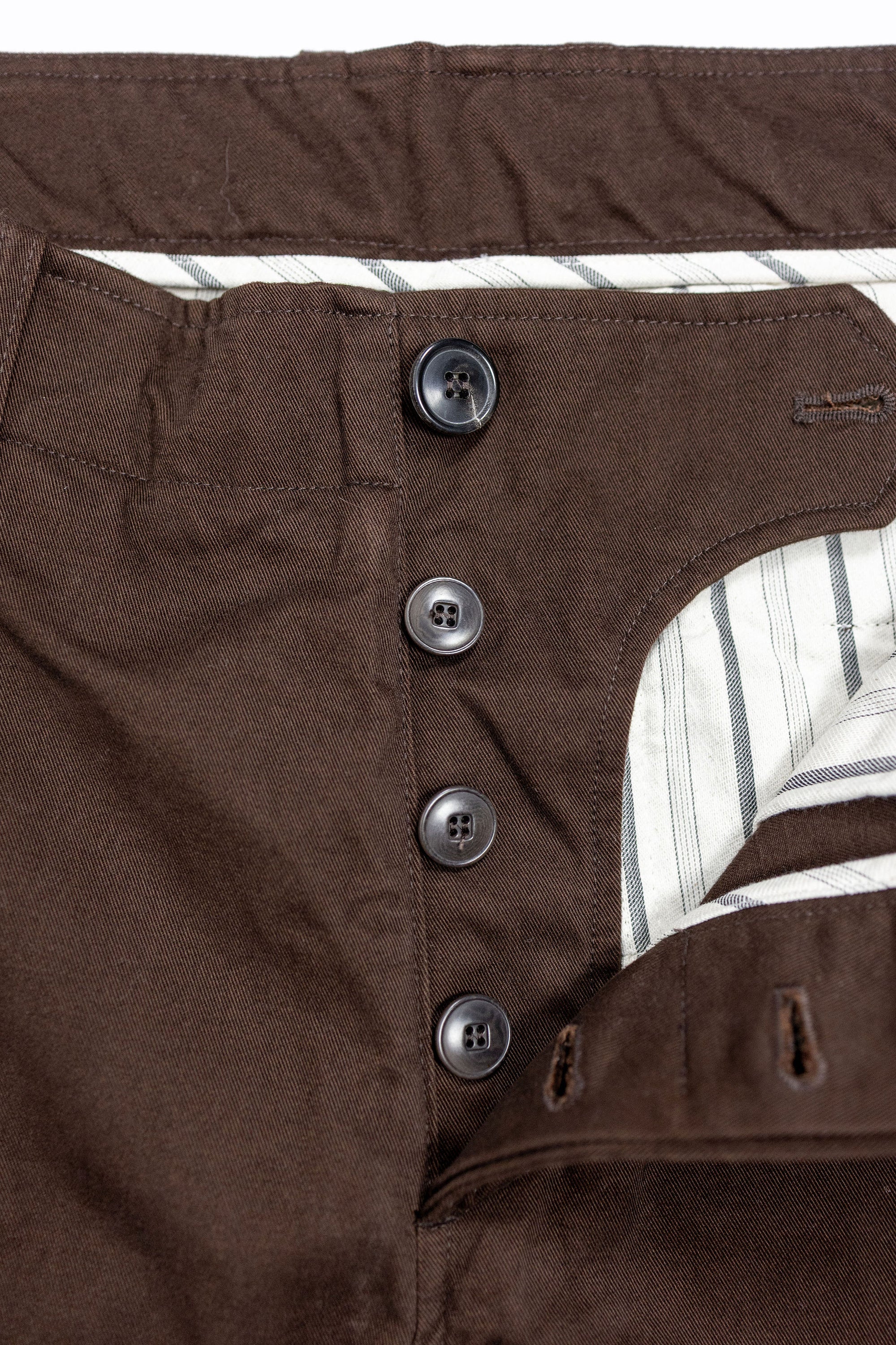 Hansen Garments Bobby Wide Pleated Trousers - Chestnut