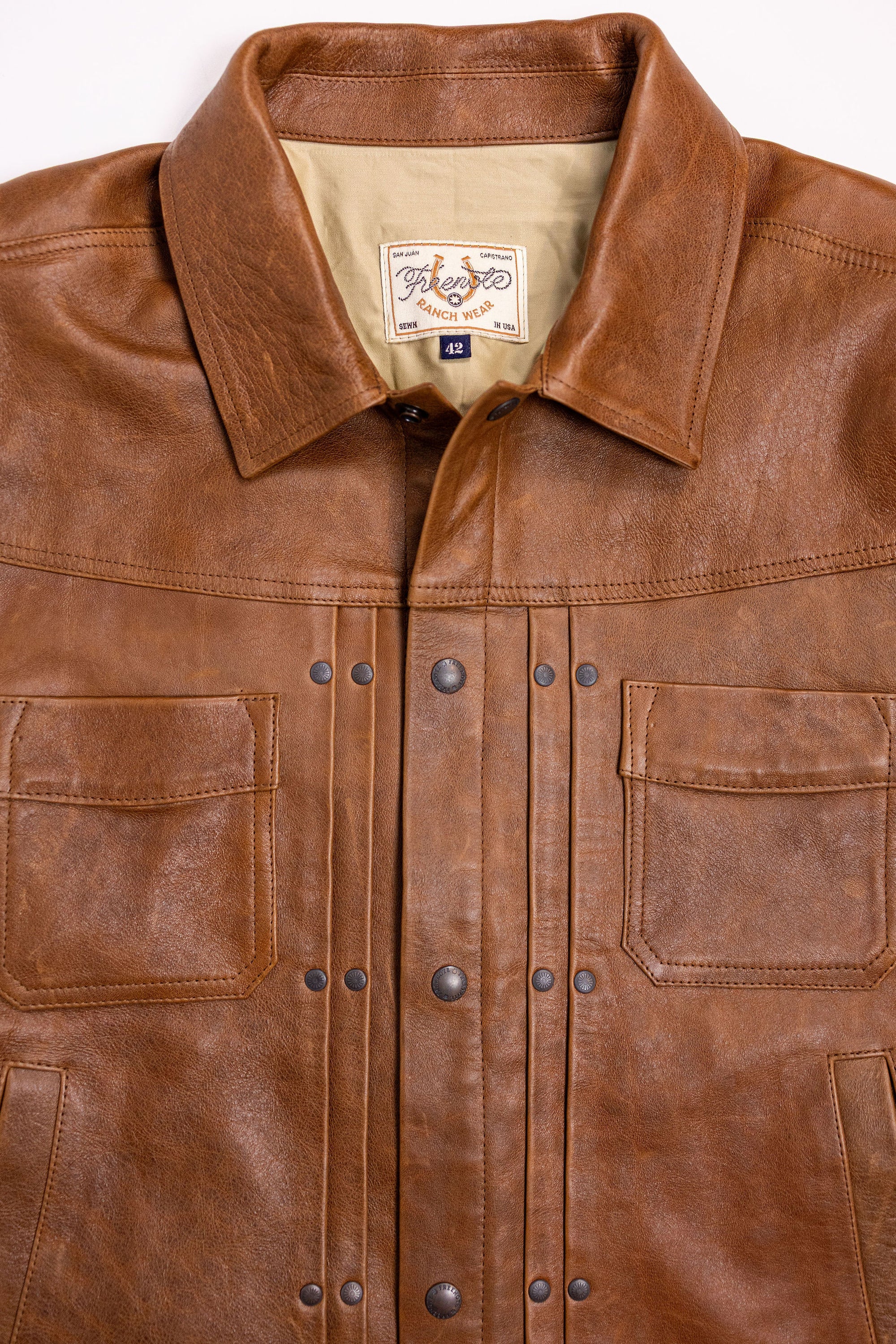 Freenote Cloth RJ-1 - Tobacco Maryam Horsehide