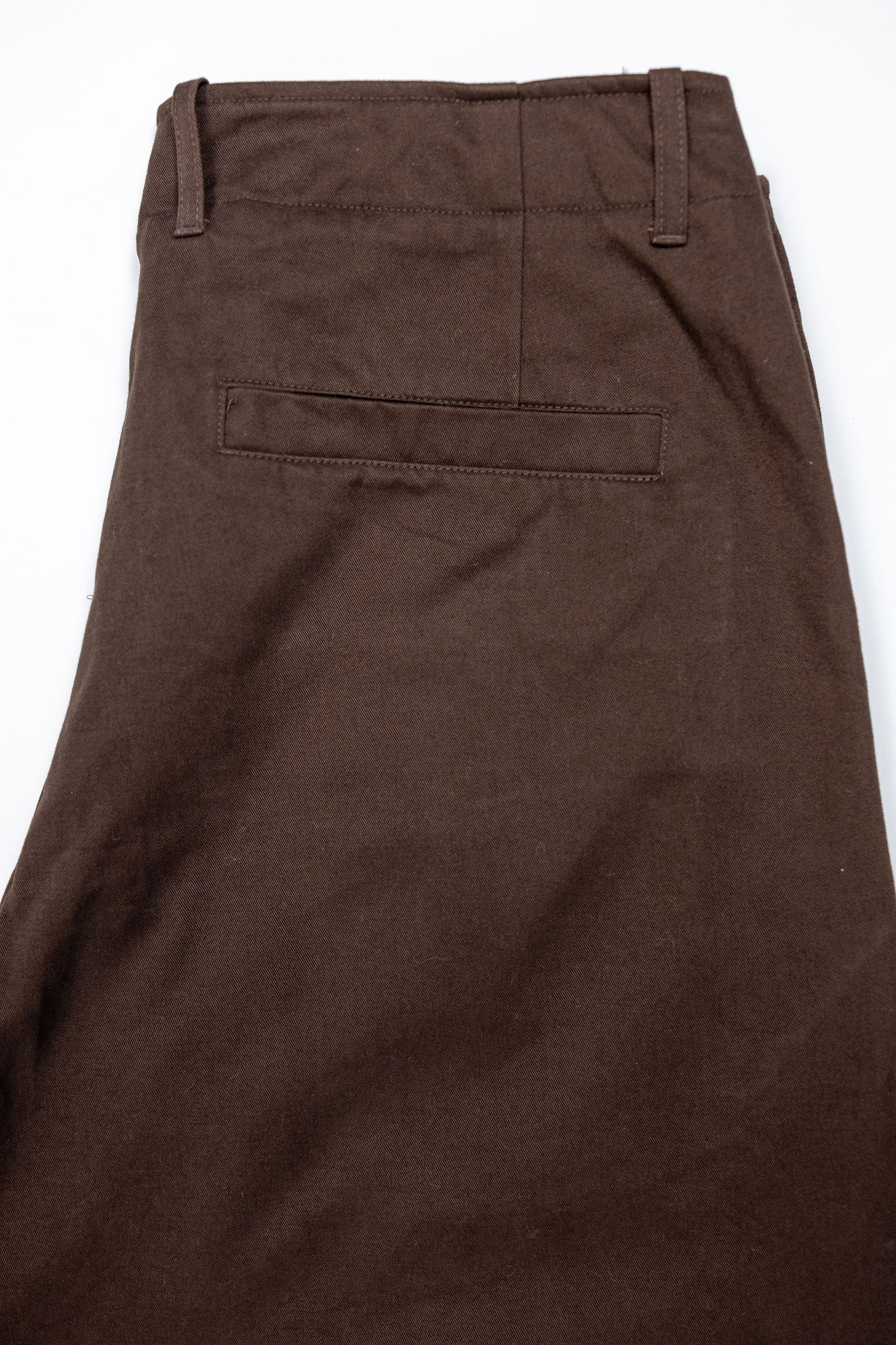 Hansen Garments Bobby Wide Pleated Trousers - Chestnut