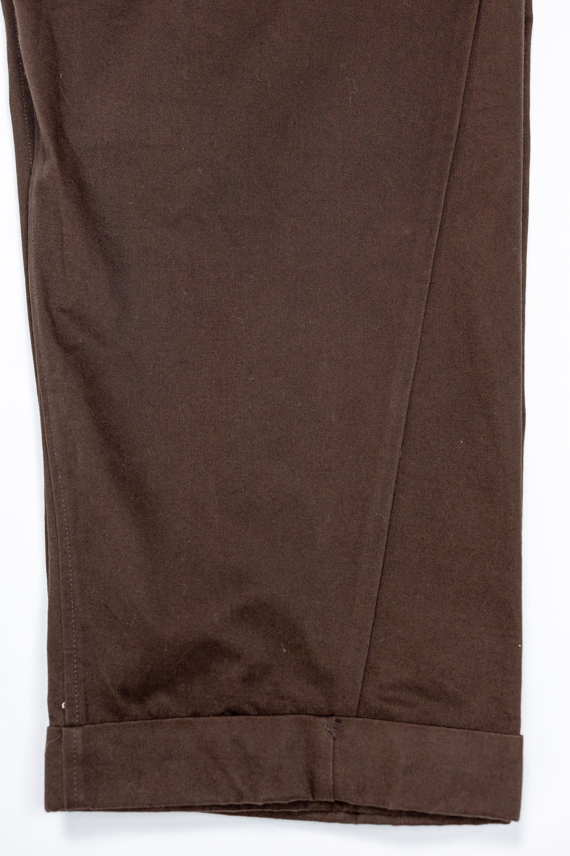 Hansen Garments Bobby Wide Pleated Trousers - Chestnut