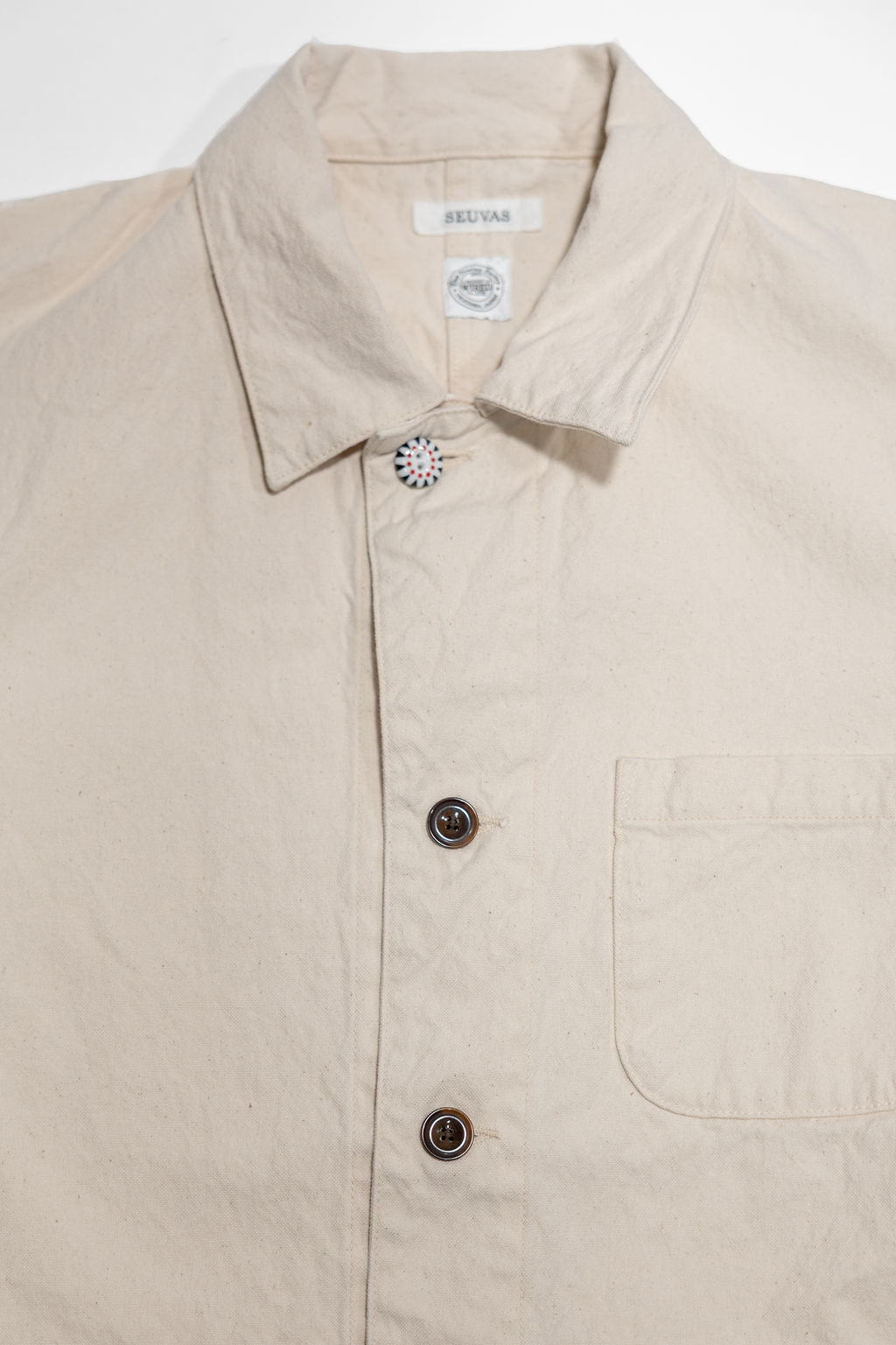 Seuvas 10oz Canvas Coverall - Natural