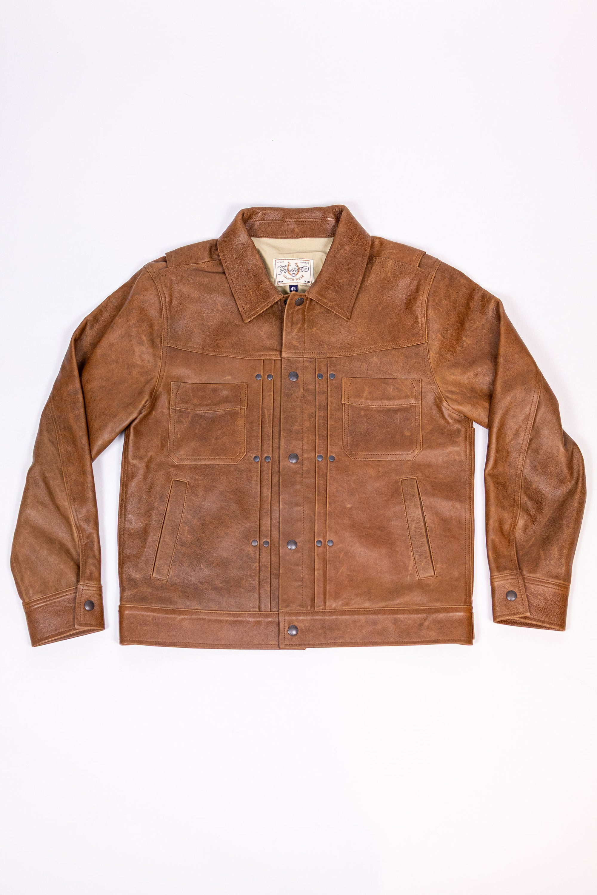 Freenote Cloth RJ-1 - Tobacco Maryam Horsehide