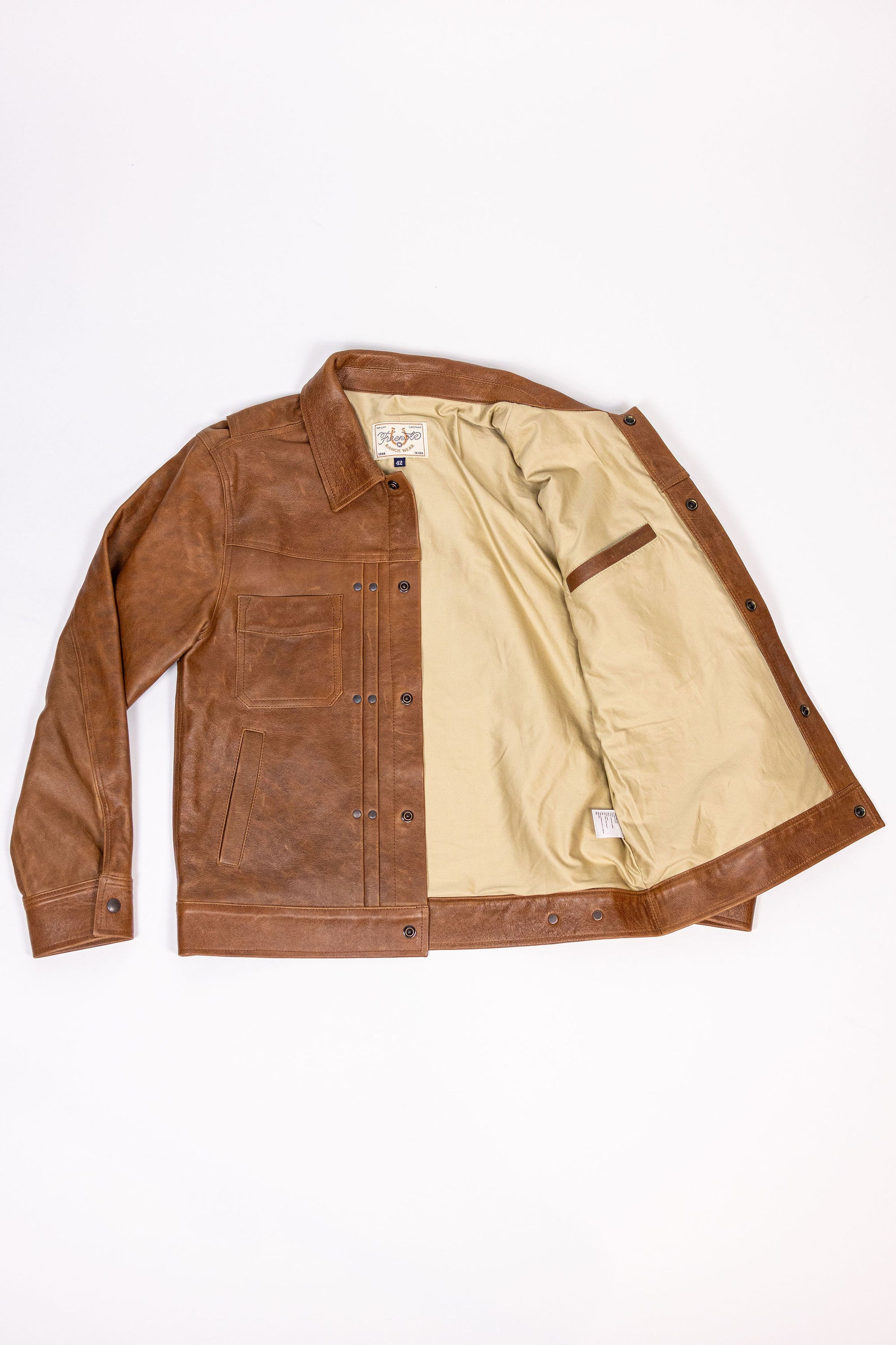 Freenote Cloth RJ-1 - Tobacco Maryam Horsehide