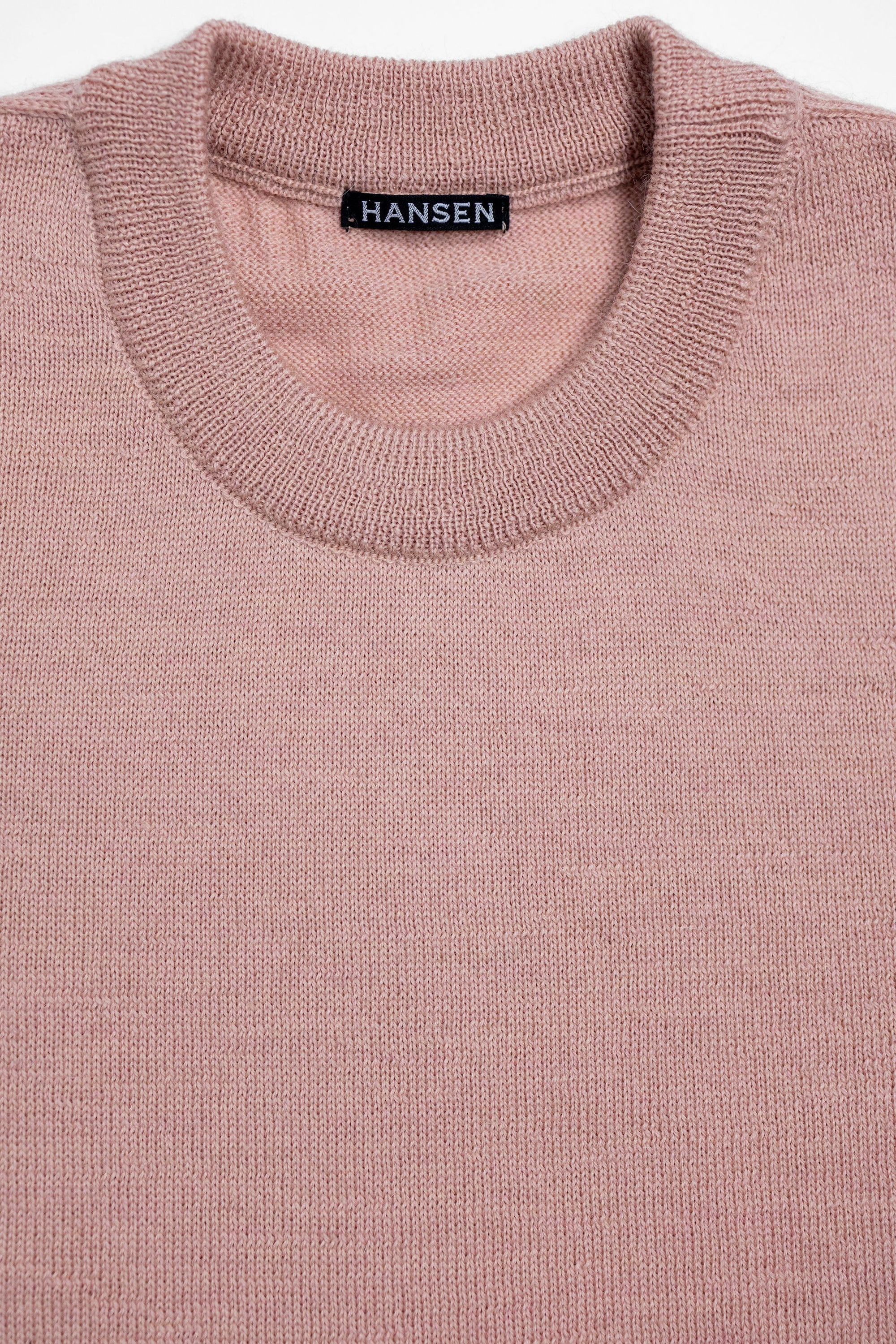 Hansen Garments Eske Crew Neck Sweater - Rose