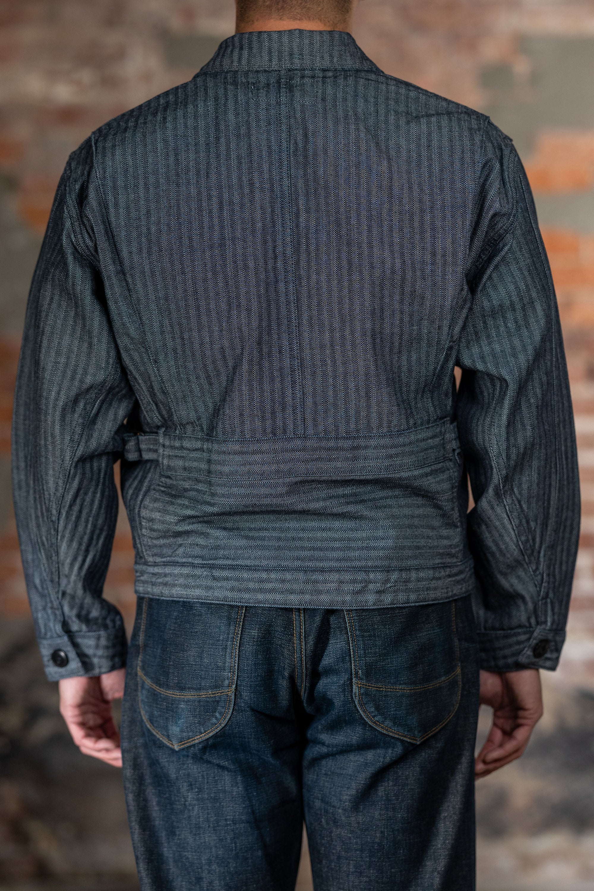 Freenote Cloth Kirthwood - Grey Herringbone