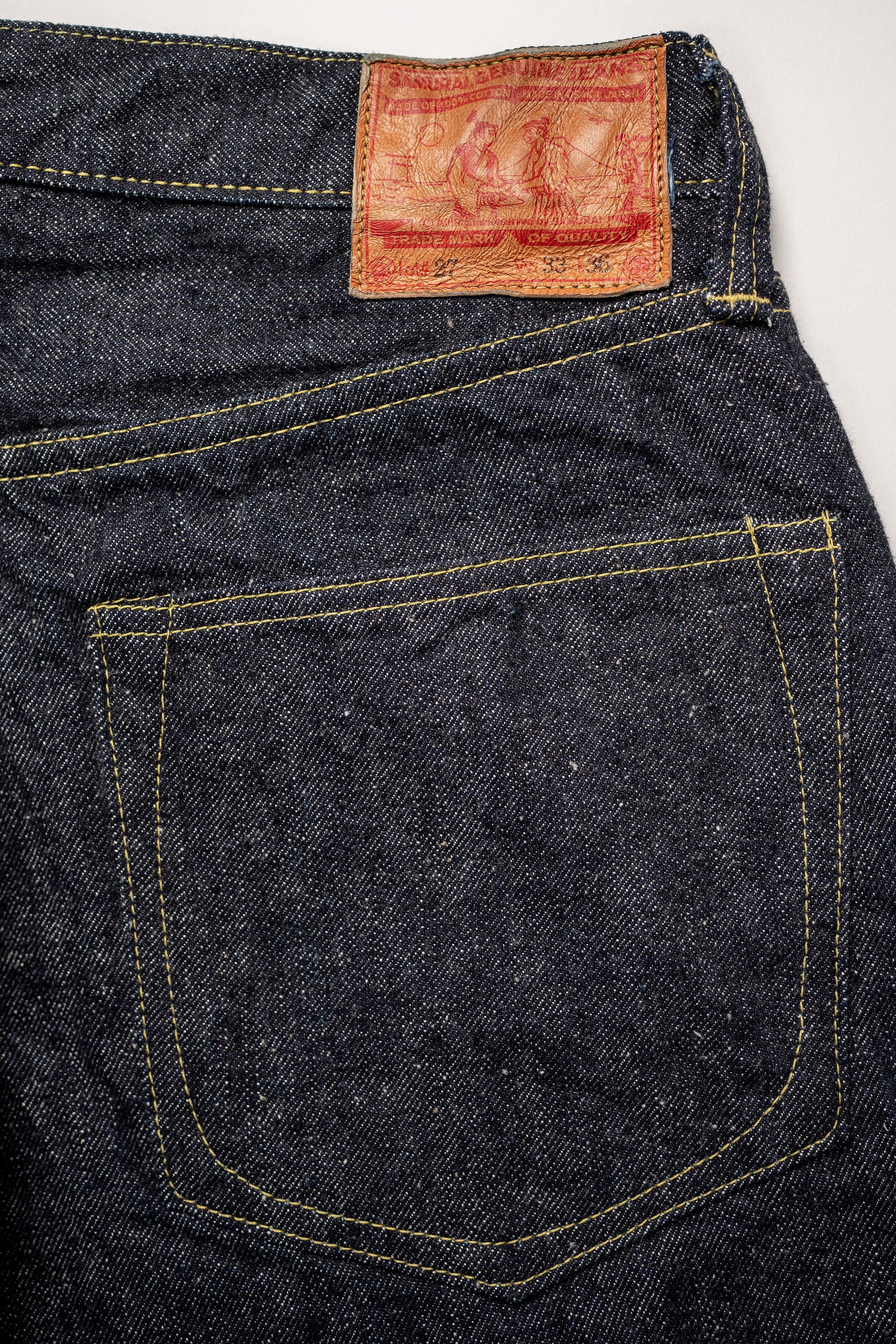 Samurai S2000HX 15oz Otokogi Selvedge '44 Style Wide Straight - One Wash