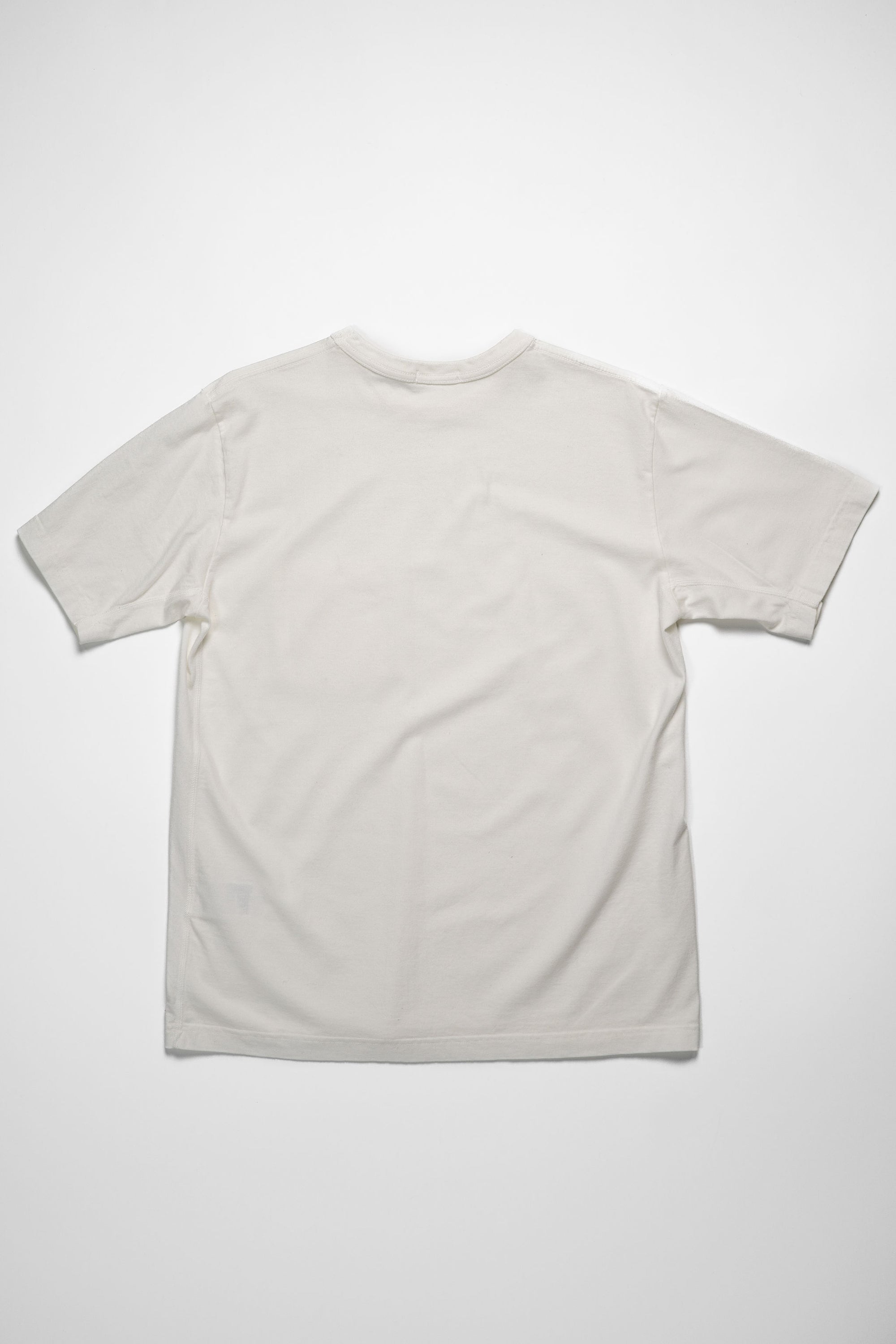 Seuvas Cotton Crew Neck Tee - White