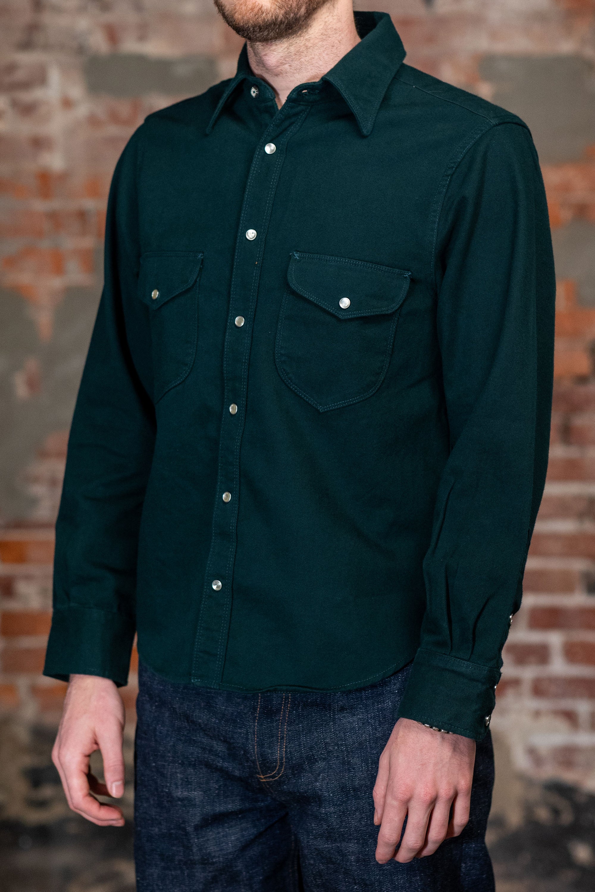 Freenote Cloth Bodie - Forest Twill