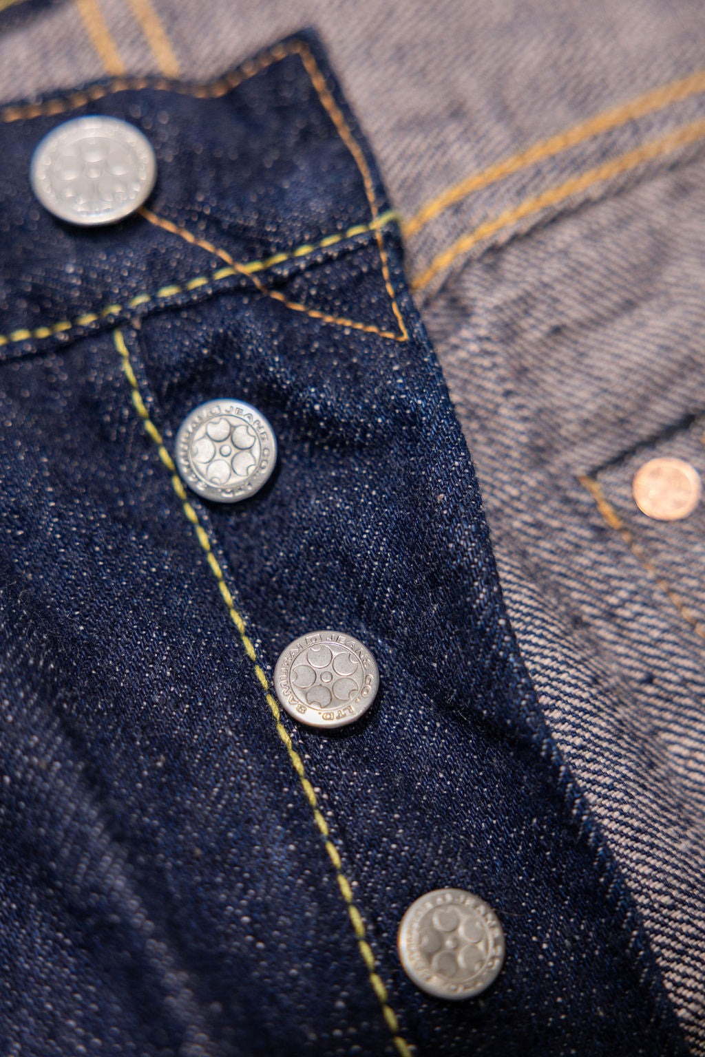 Samurai S500AX - 18oz AI+ Sakura Selvage Regular Straight