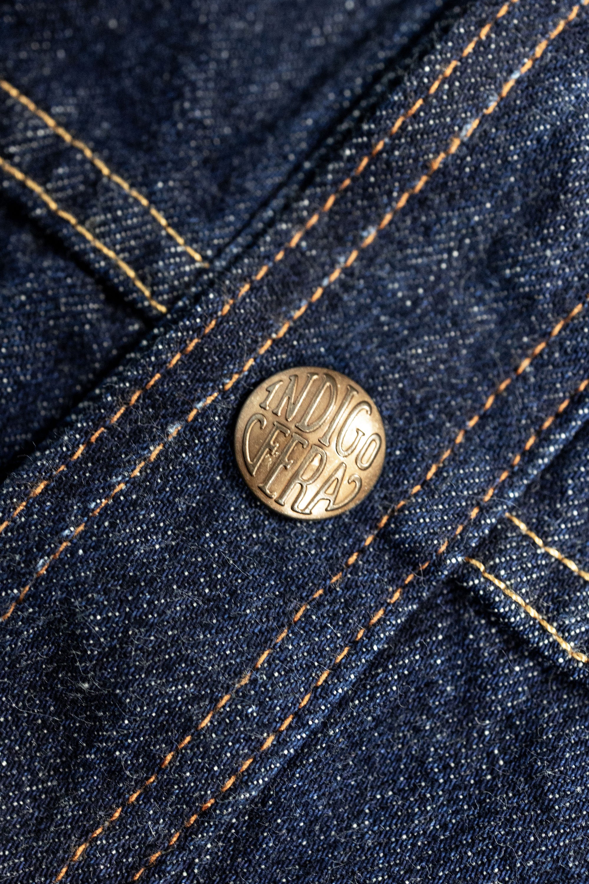 Indigofera Fargo Trucker - Vintage 70s Denim