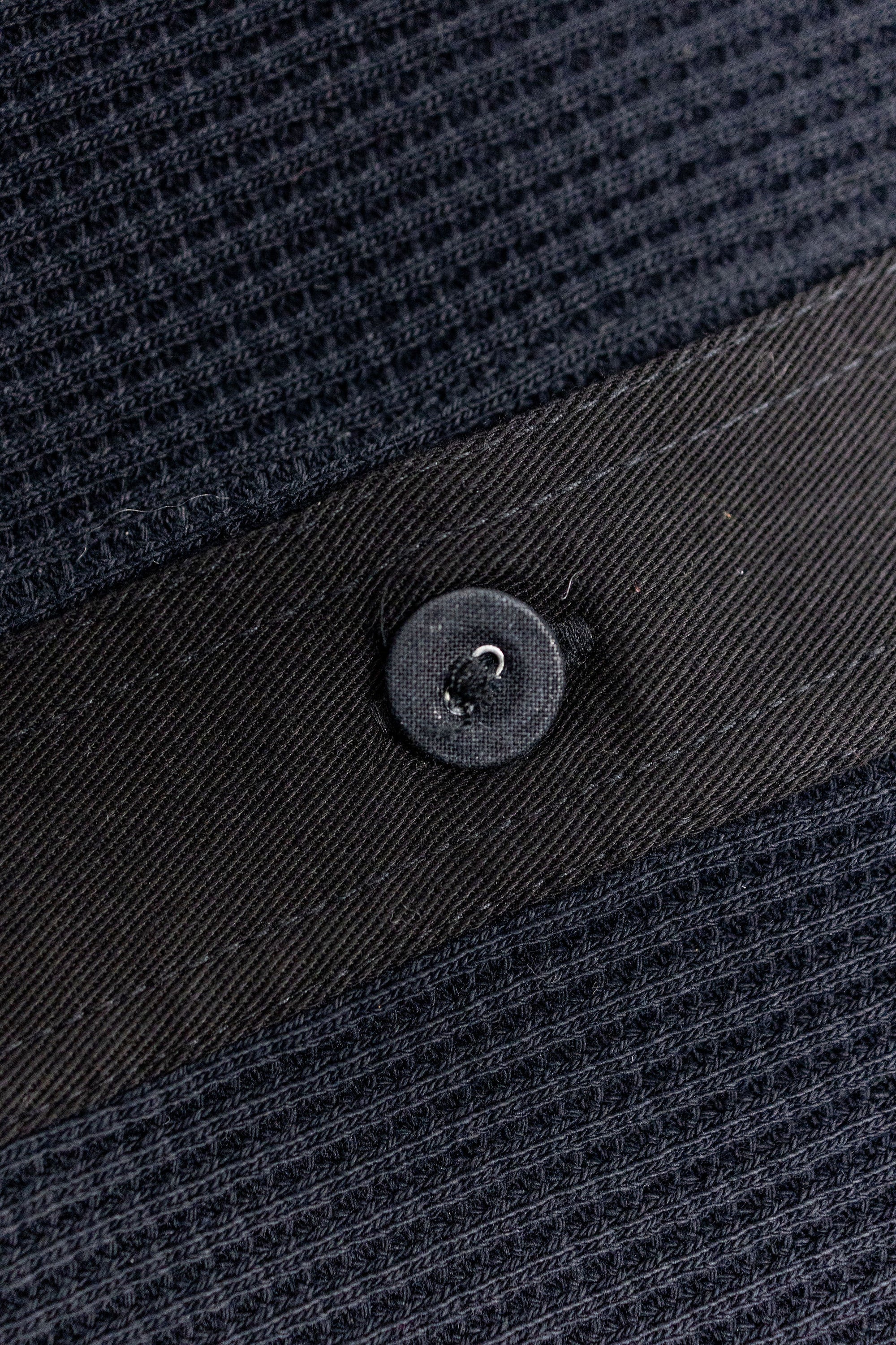 Hansen Garments Hermann Long Sleeve Henley - Black