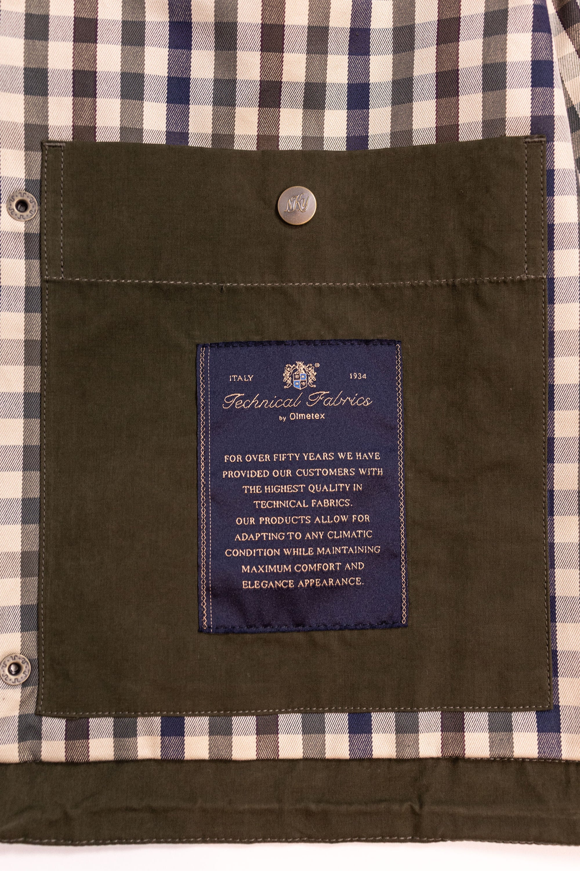 Knickerbocker Bay Waxed Cotton & Nylon Jacket