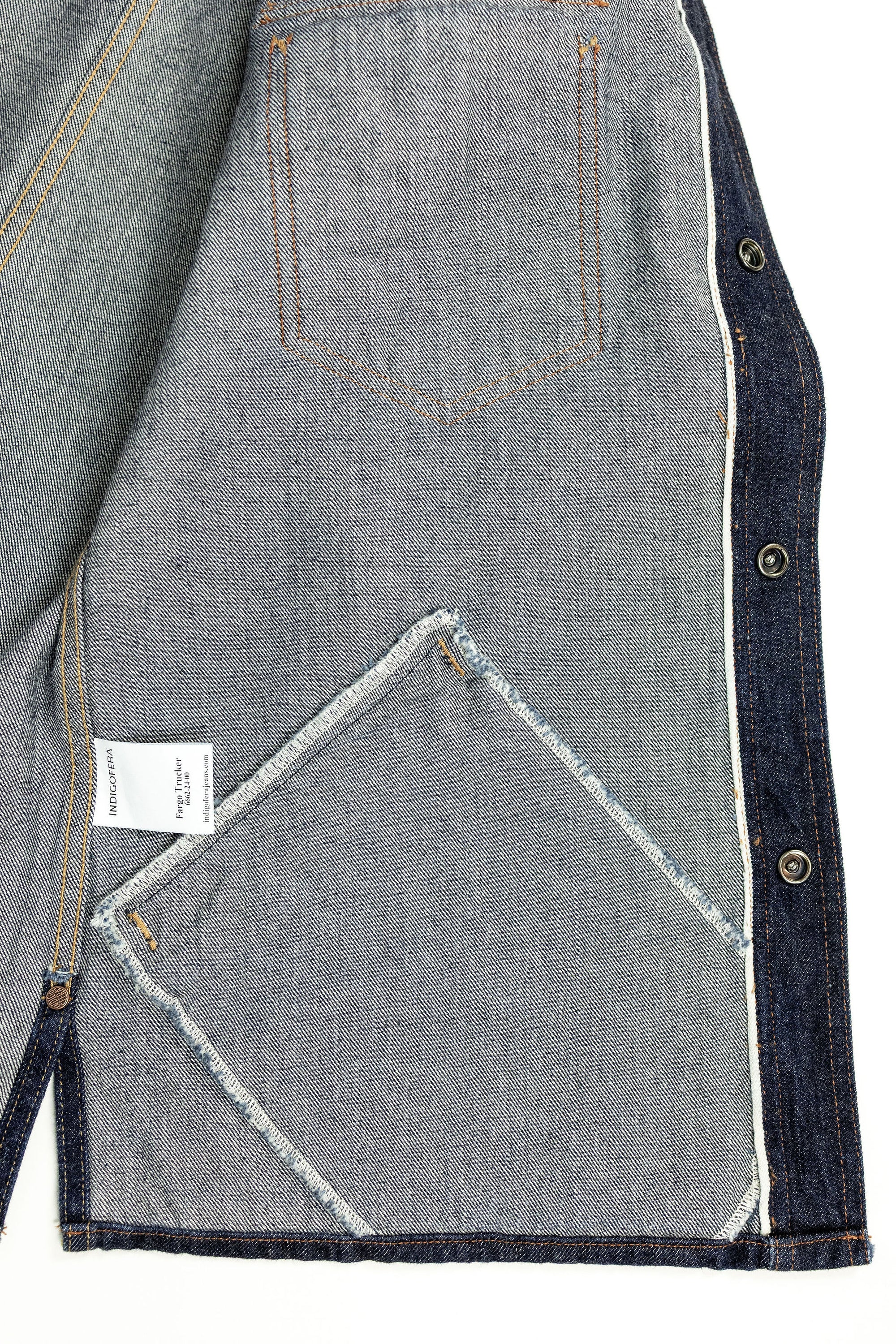 Indigofera Fargo Trucker - Vintage 70s Denim