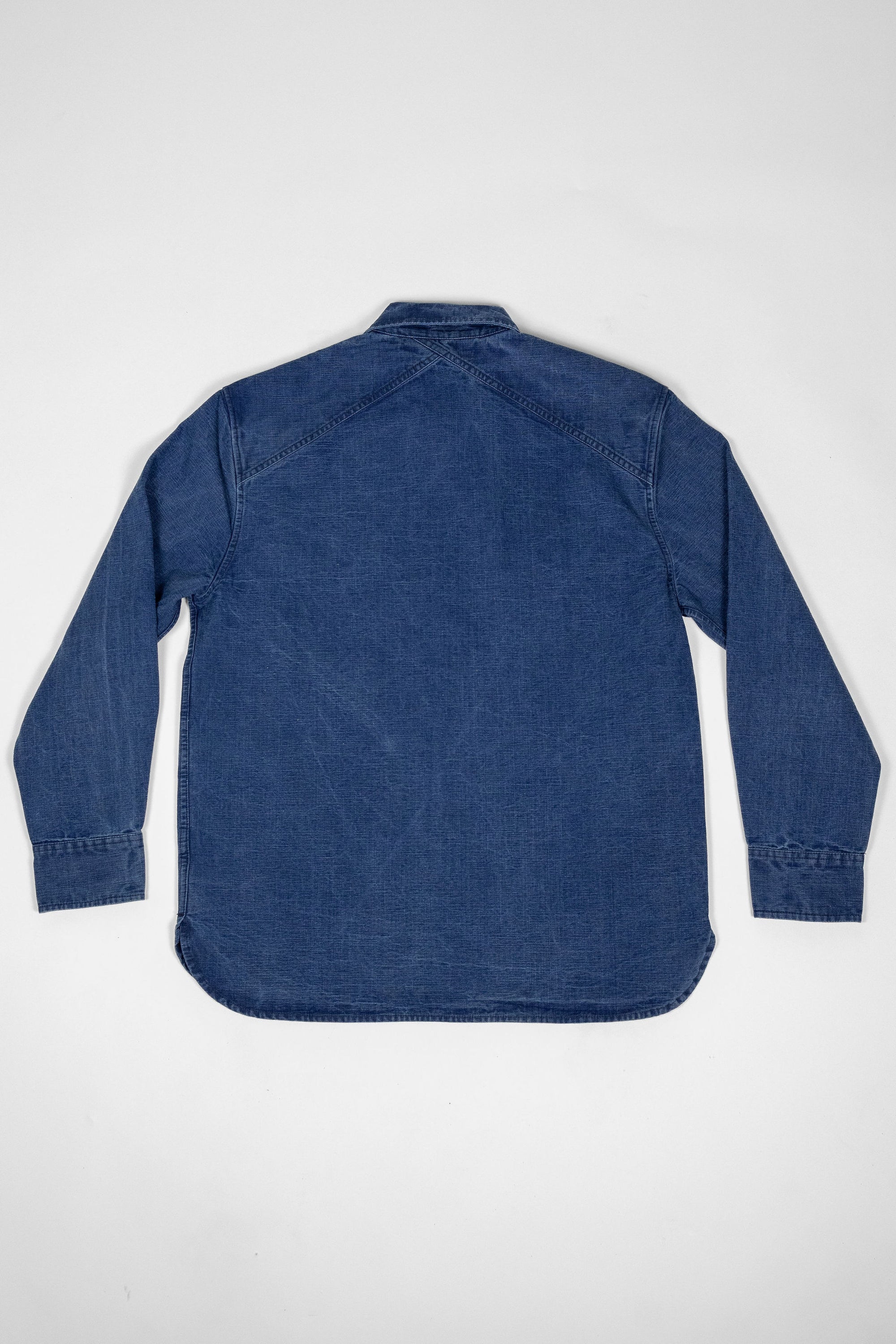 3sixteen USN Overshirt - Stonewashed Indigo Canvas
