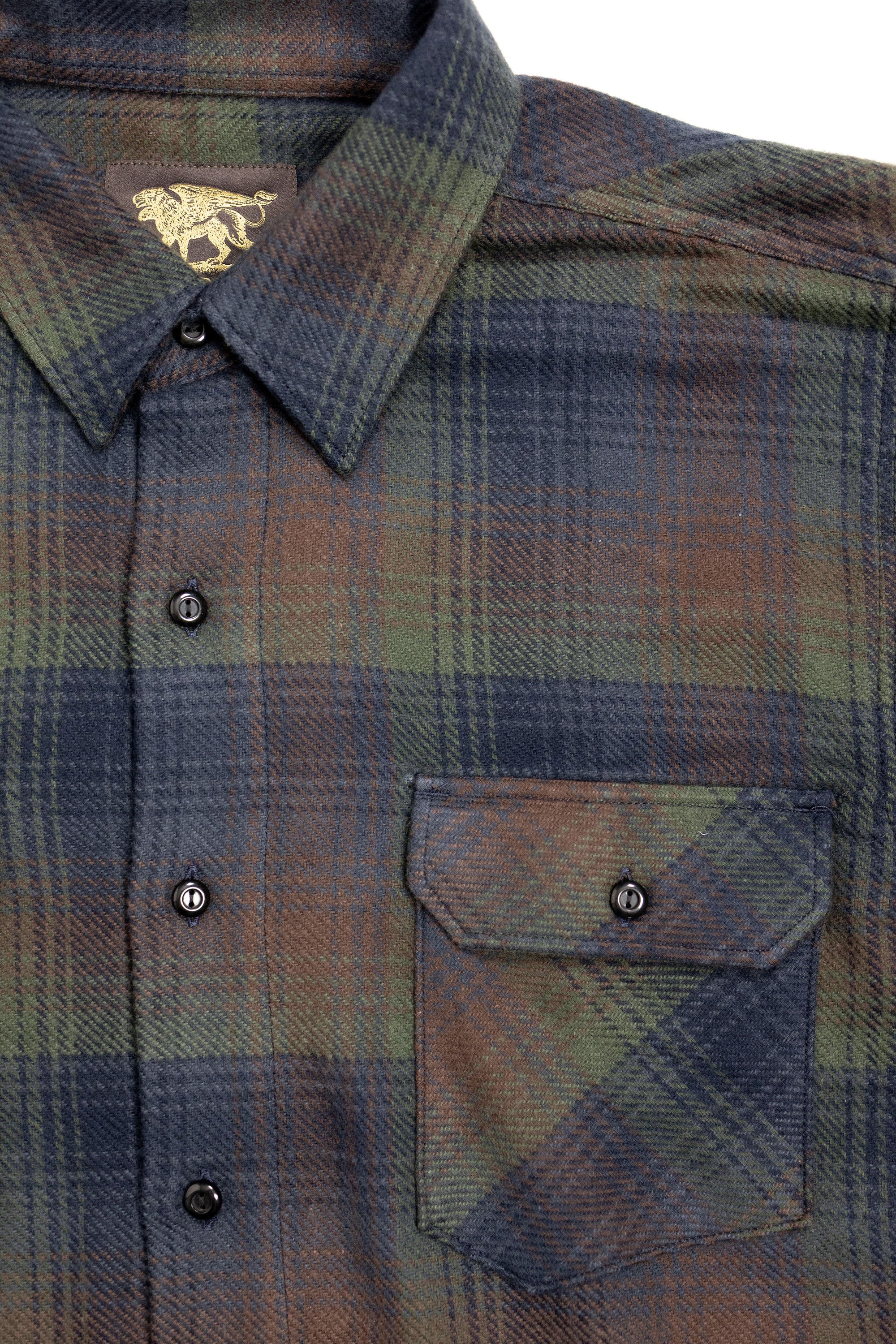Indigofera Bryson - Flannel Check Dark Green/Wine/Black/Navy