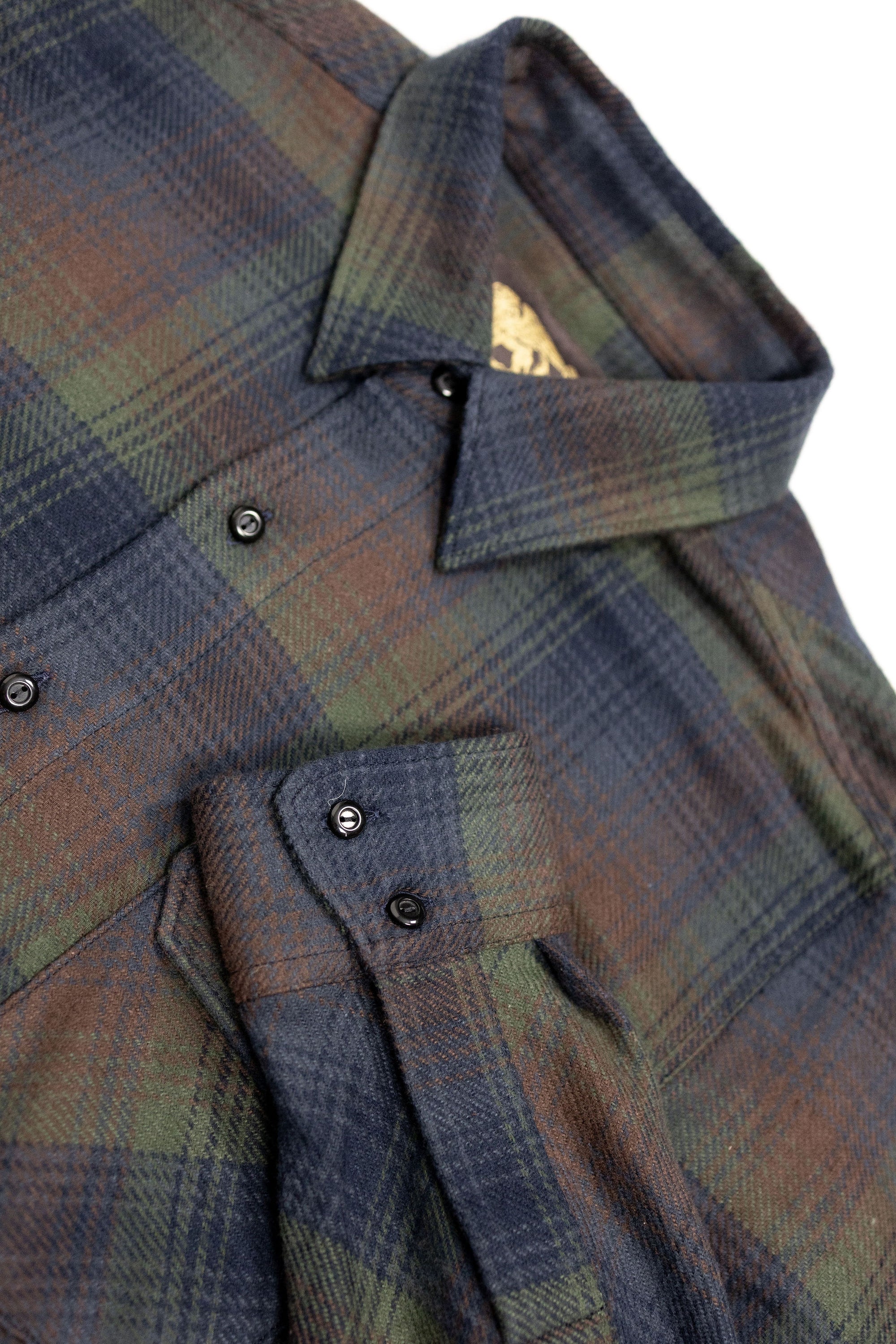 Indigofera Bryson - Flannel Check Dark Green/Wine/Black/Navy