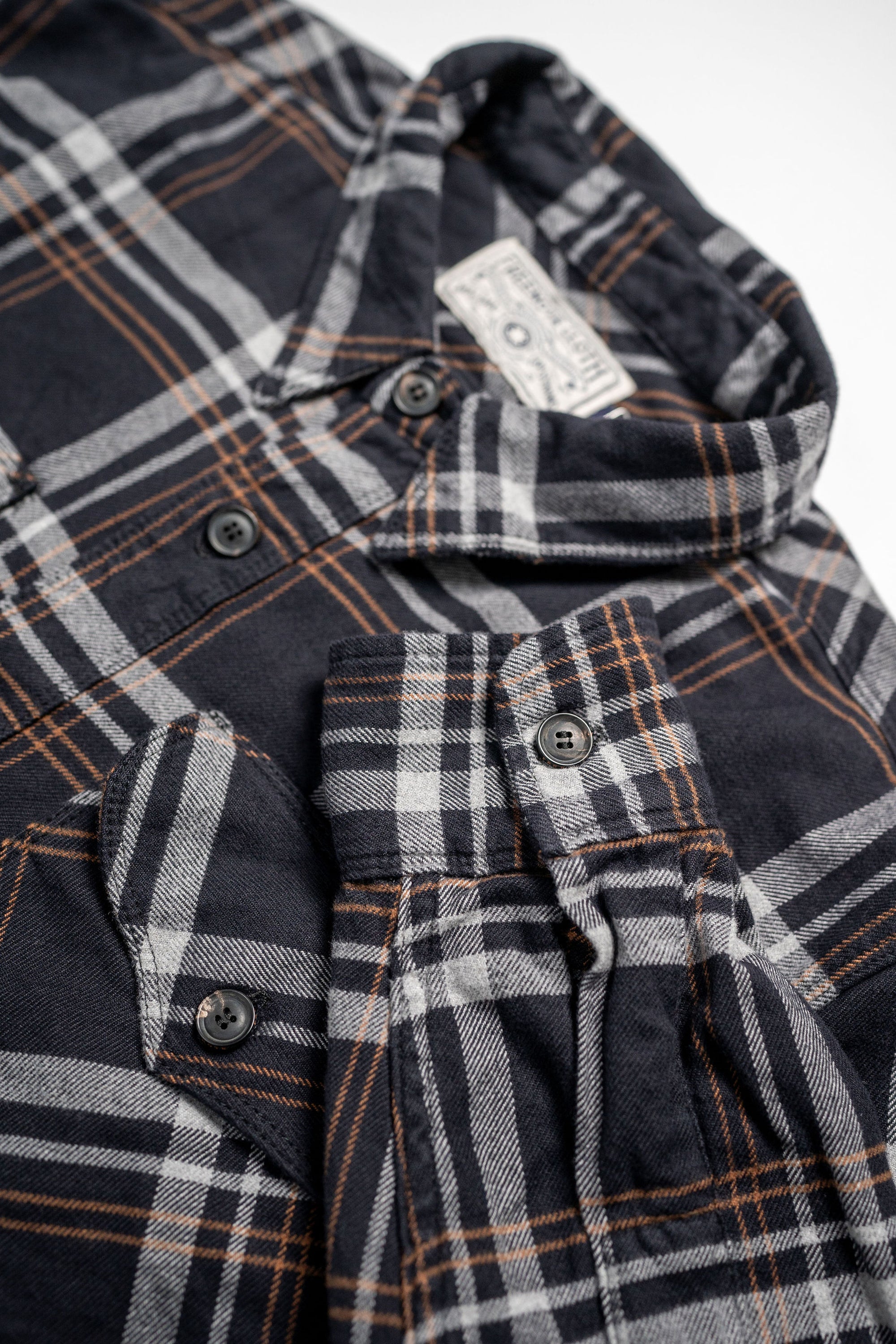 Freenote Cloth Utility - Black Plaid