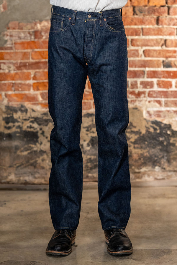 Buzz Rickson's BR43041 World War II Waist Overalls - Indigo One