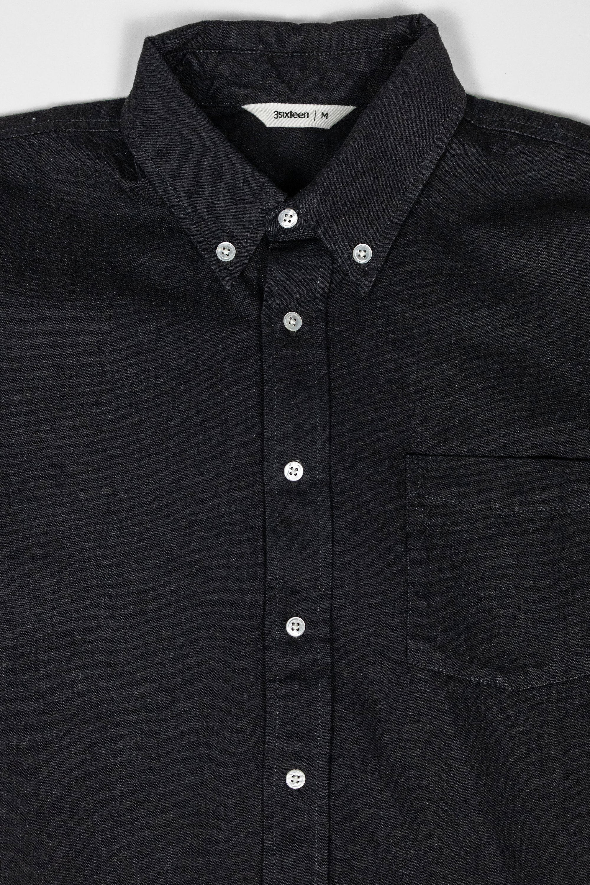 3sixteen Denim BD Shirt - Black Selvedge