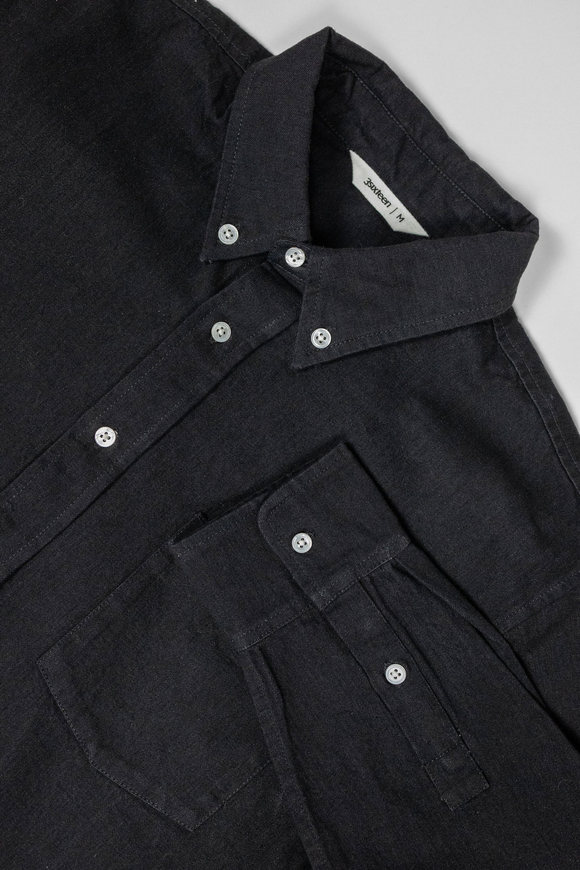3sixteen Denim BD Shirt - Black Selvedge