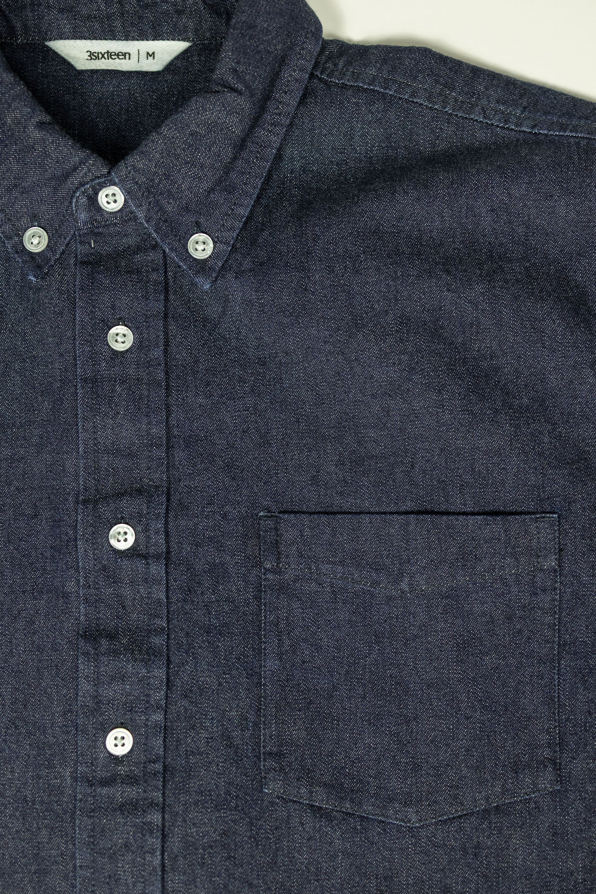 3sixteen Denim BD Shirt - Indigo Selvedge