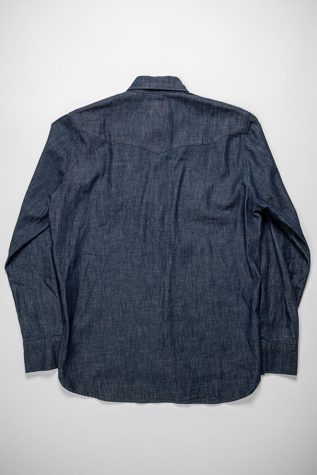 Wythe Denim Pearlsnap Shirt - Rinsed Indigo